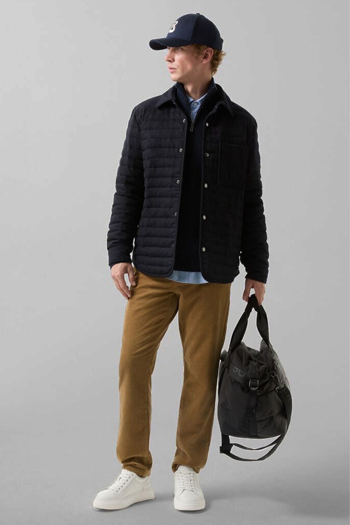 Bogner Olli Regular Fit Dolgulu Gömlek Ceket-Ceket-Libas