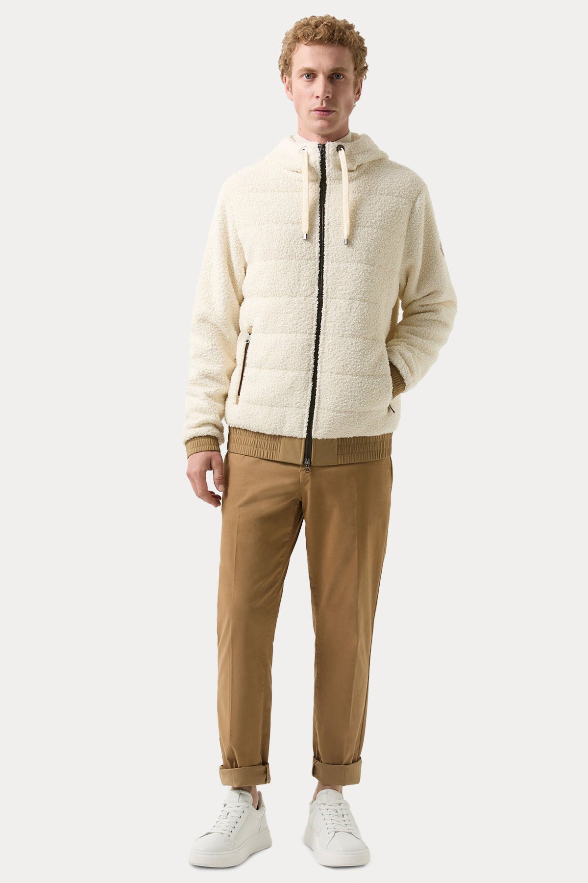 Bogner Ethan Loose Fit Kapüşonlu Polar Ceket-Ceket-Libas