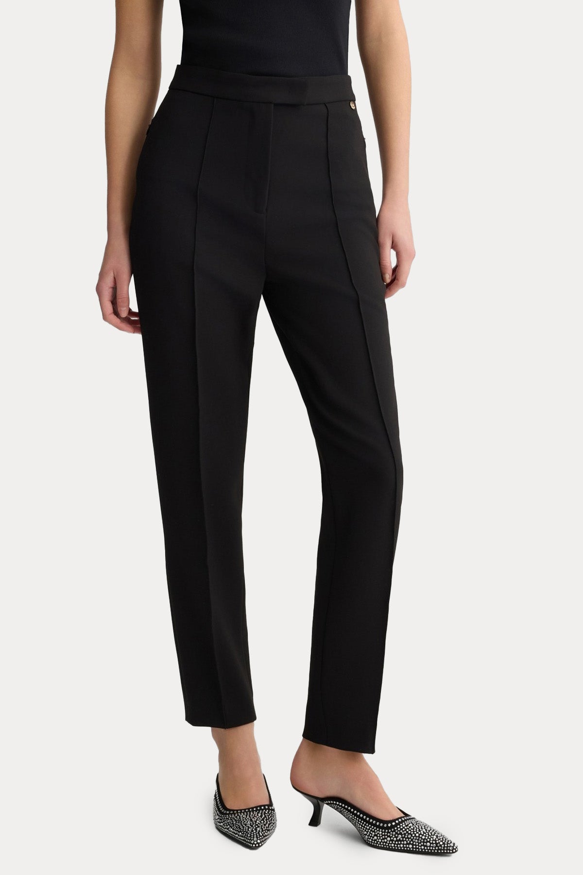 Liu Jo Slim Fit Yüksek Bel Streç Pantolon