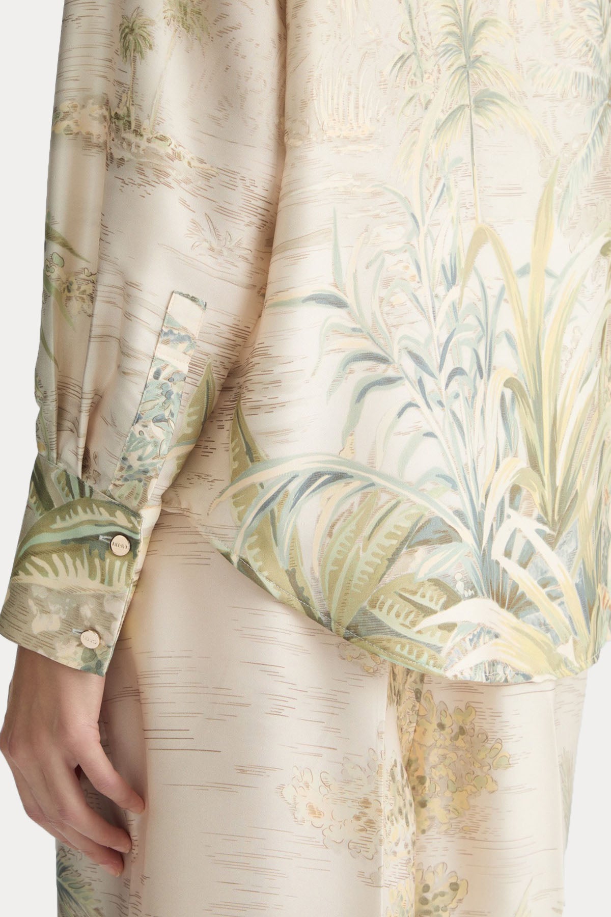 Liu Jo Relaxed Fit Desenli Gömlek