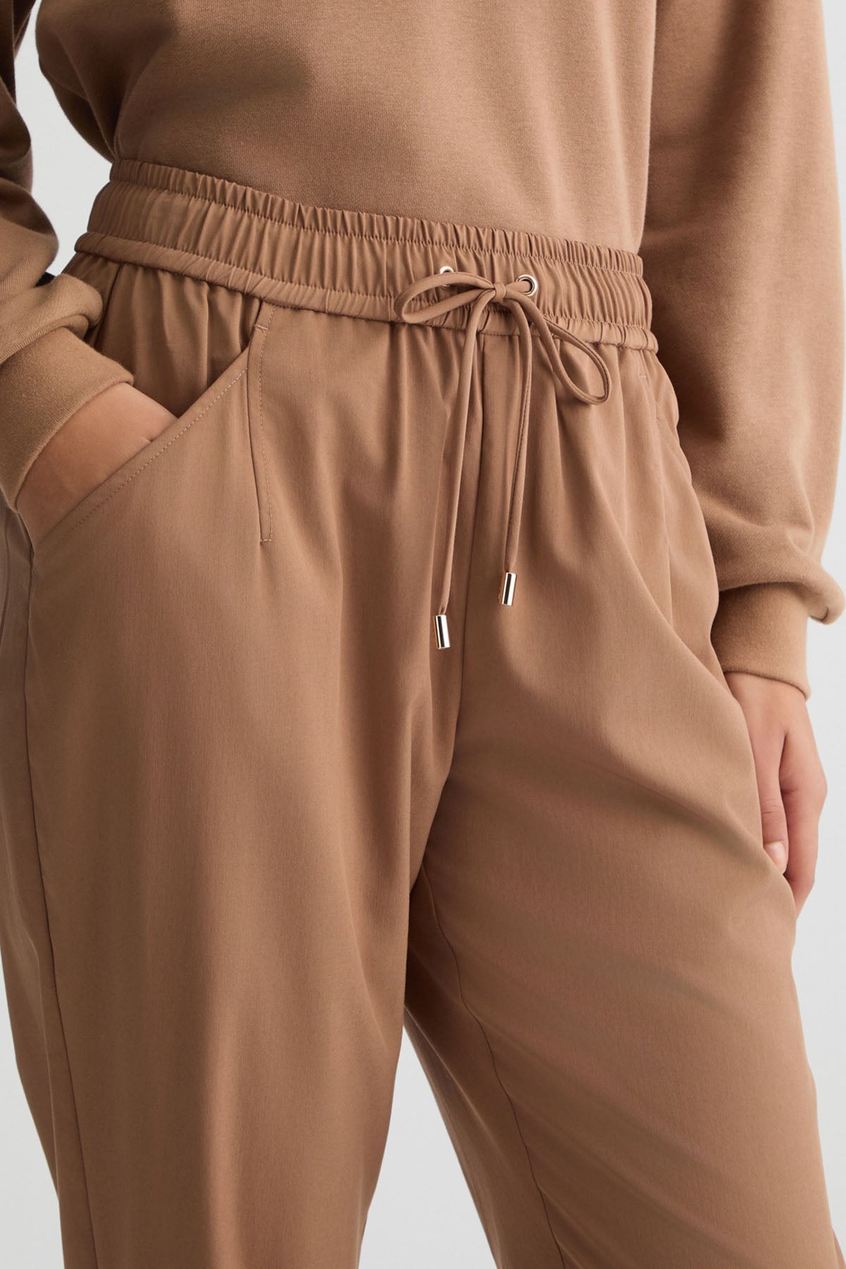 Liu Jo Beli Lastikli Yandan Cepli Jogger Pantolon