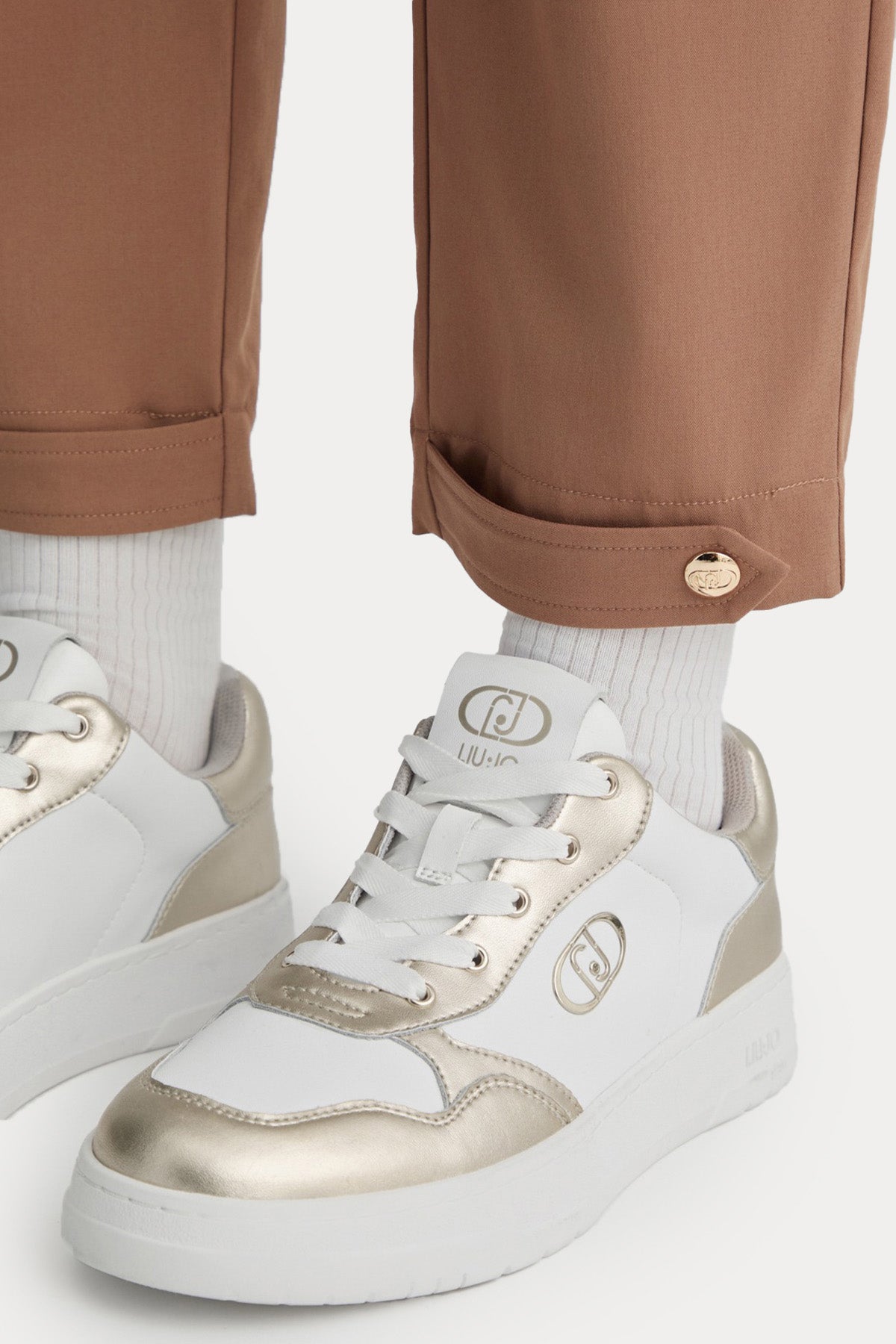 Liu Jo Beli Lastikli Yandan Cepli Jogger Pantolon