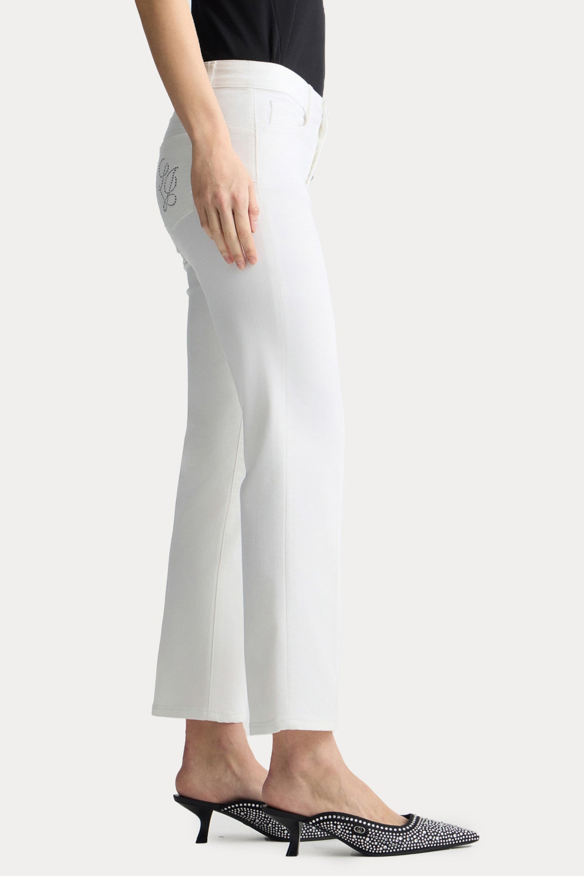 Liu Jo Regular Fit Yüksek Belli Pantolon