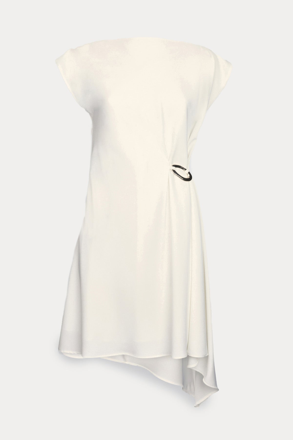 Liu Jo Metal Aksesuarlı Asimetrik Kesim Mini Elbise