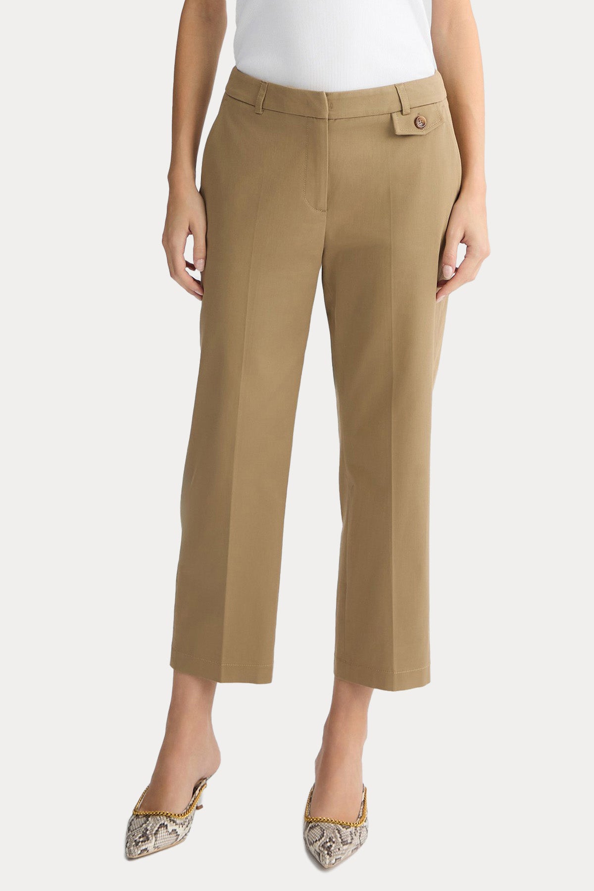 Liu Jo Straight Fit Yandan Cepli Pantolon