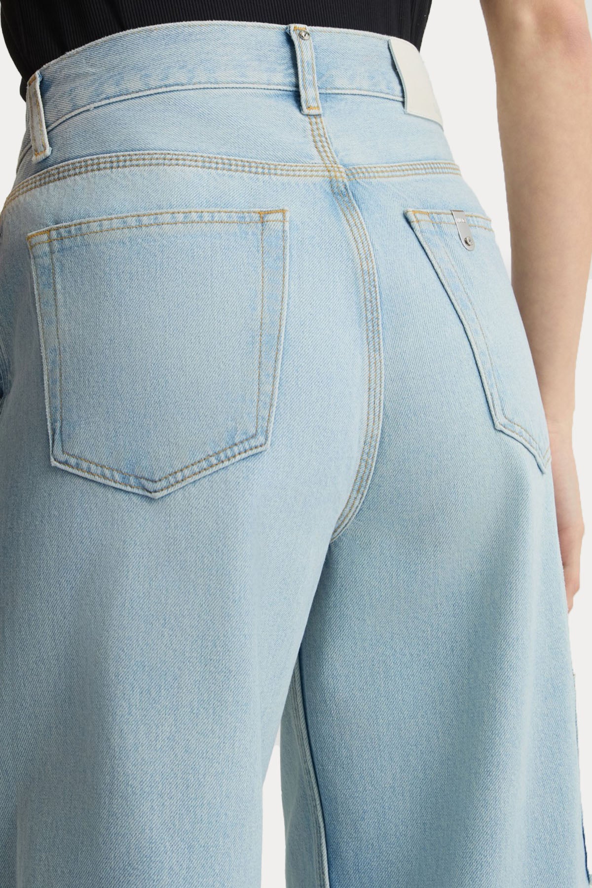 Liu Jo Flared Fit Yüksek Bel Yıkamalı Jeans-Jeans-Libas