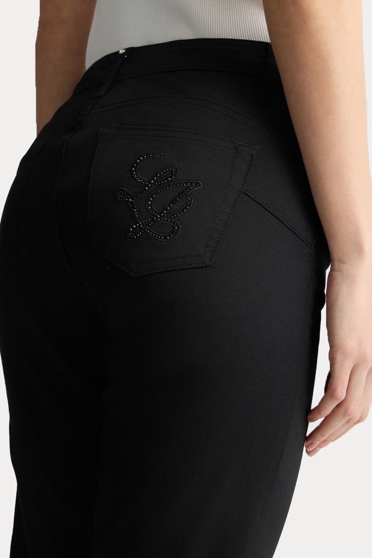 Liu Jo Regular Fit Yüksek Bel Pantolon