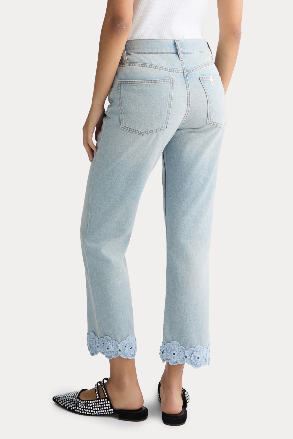 Liu Jo Straight Fit Yıkamalı Jeans