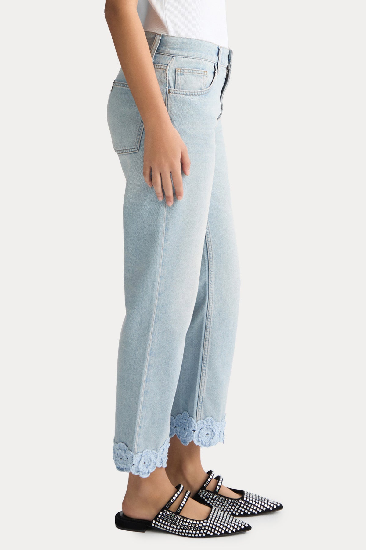 Liu Jo Straight Fit Yıkamalı Jeans