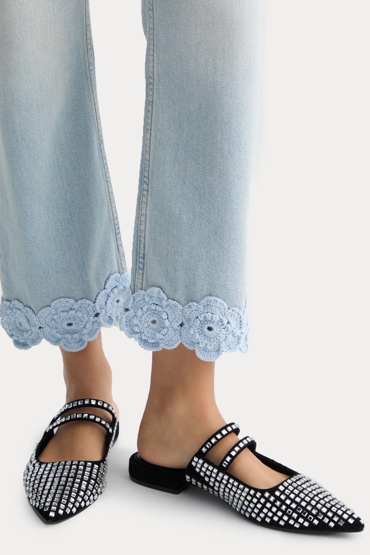 Liu Jo Straight Fit Yıkamalı Jeans