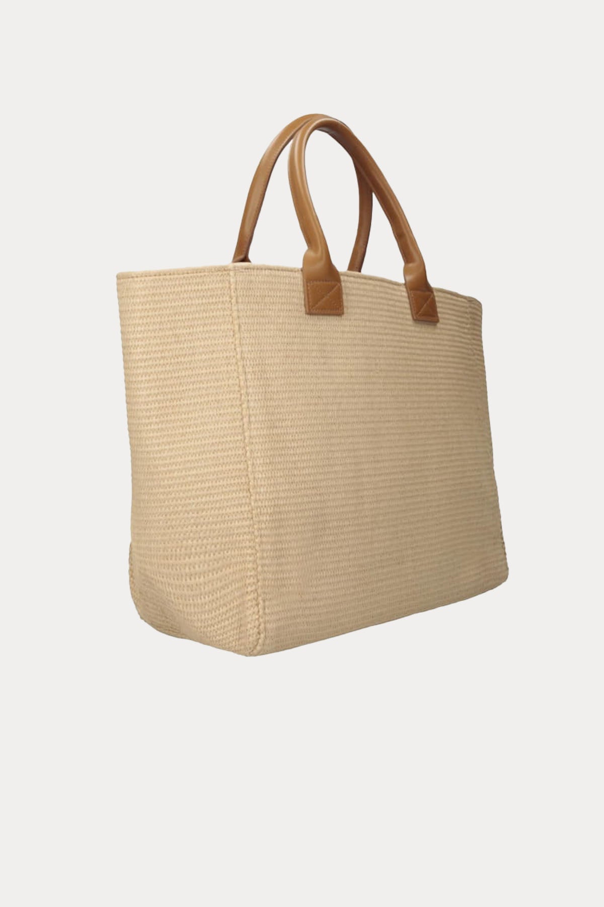 Liu Jo Logolu Hasır Örgü Shopping Bag Çanta-Çanta-Libas