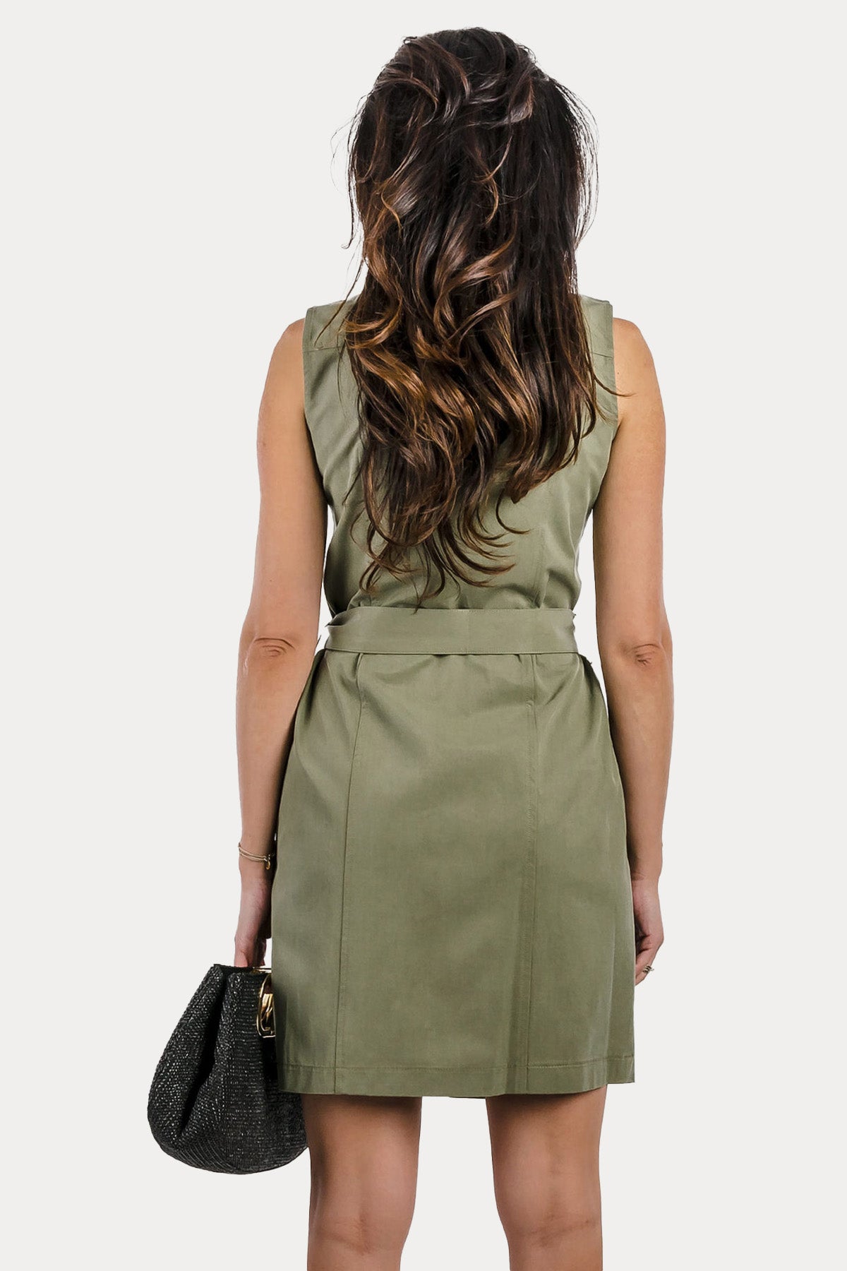 Liu Jo Kemerli Mini Gömlek Elbise