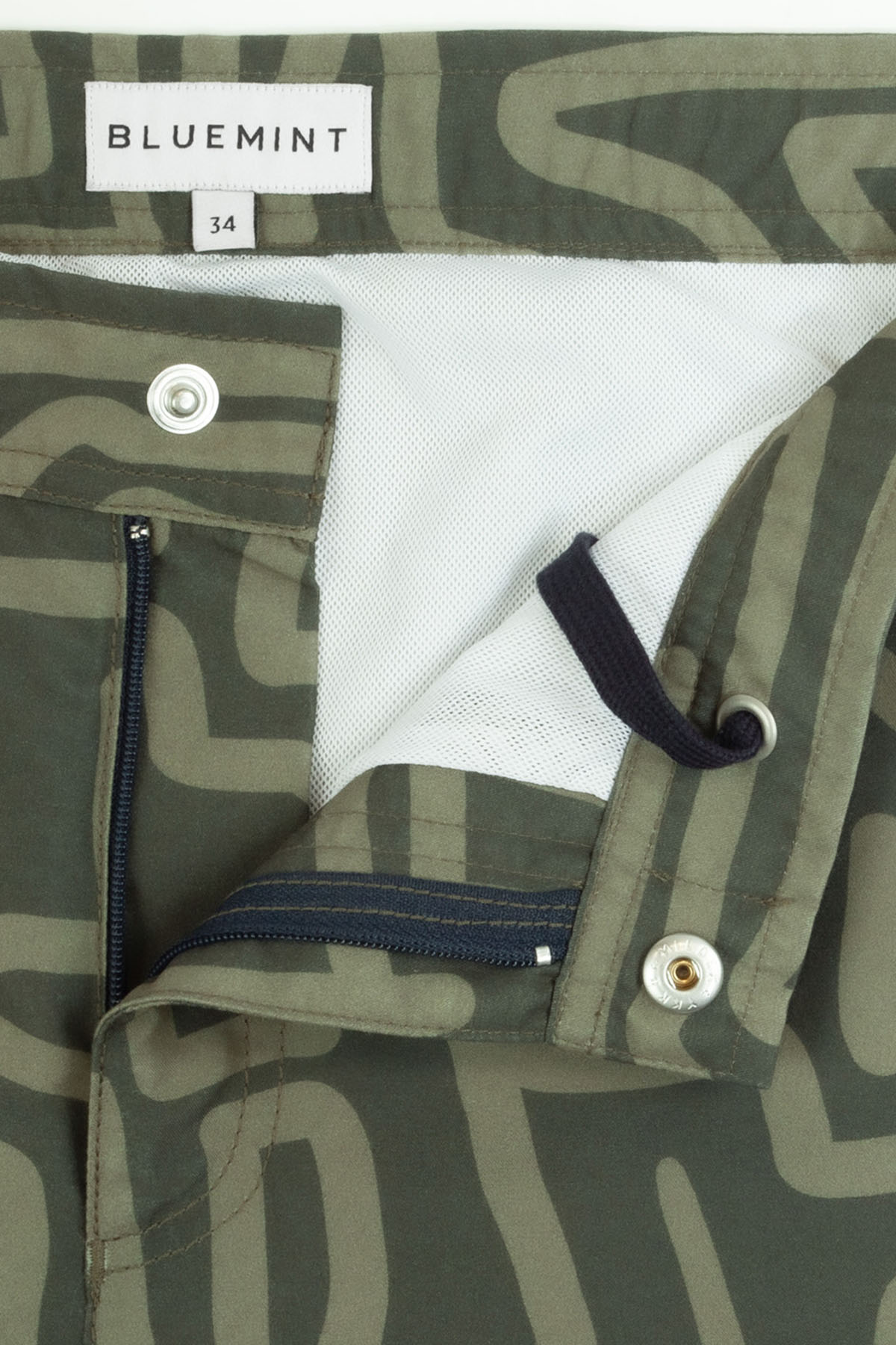 Bluemint Bond Army Maze Şort Mayo