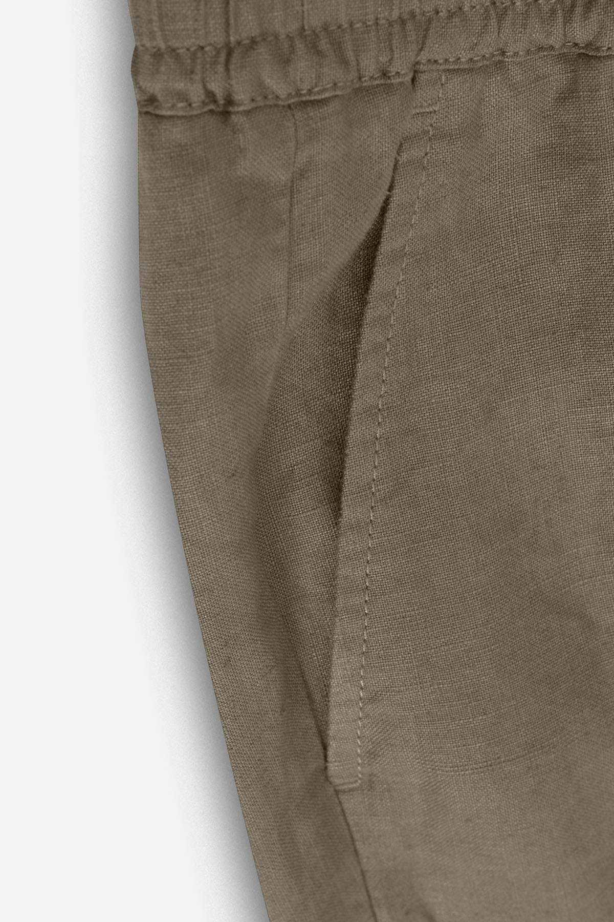 Bluemint Edan Comfortable Fit Keten Jogger Pantolon