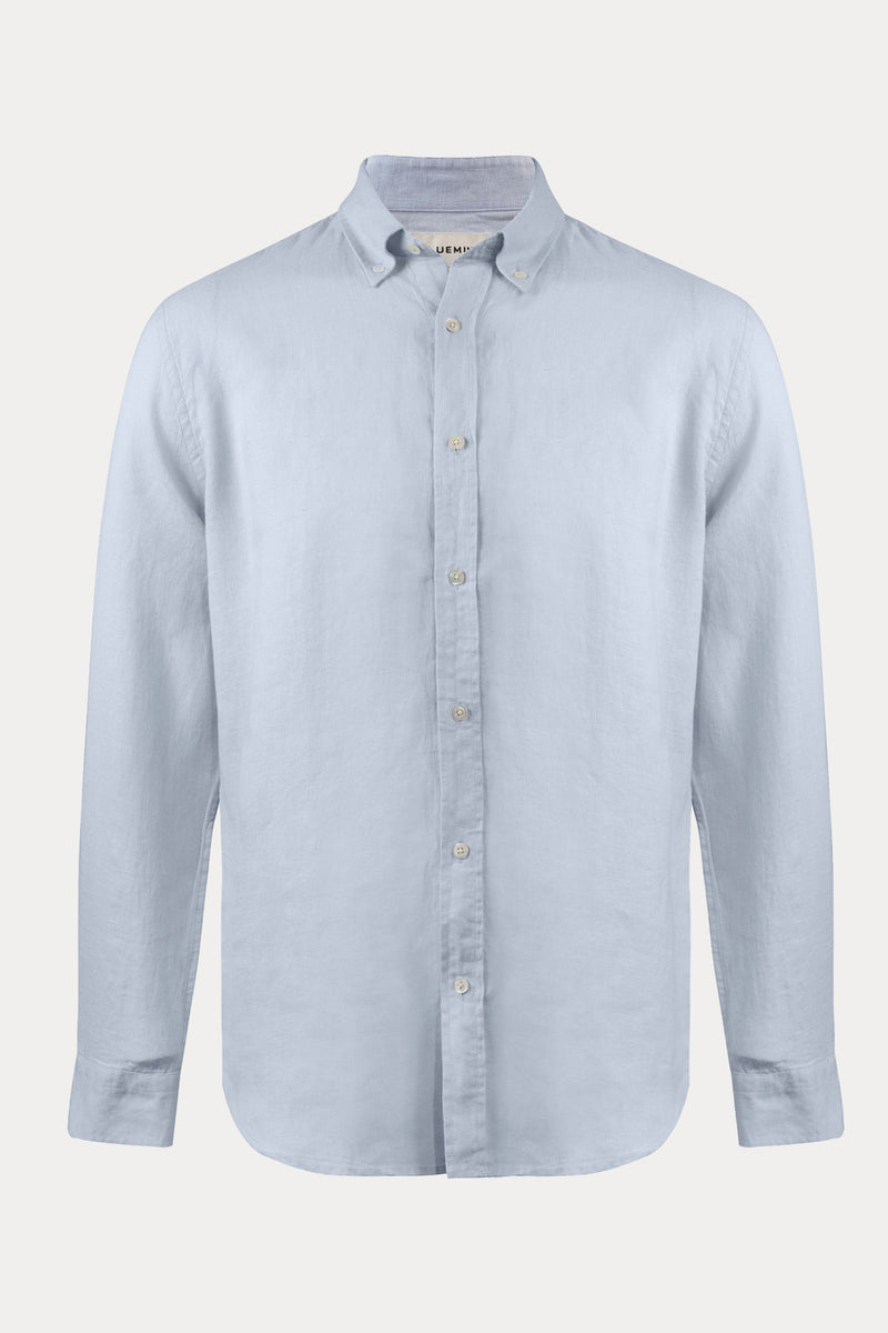 Bluemint Martin Comfort Fit Keten Gömlek-Gömlek-Libas