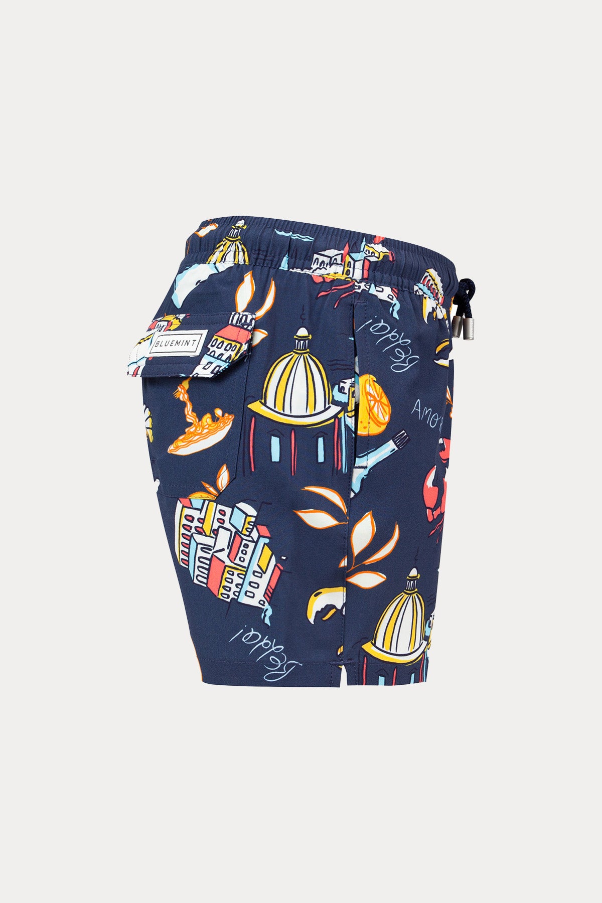 Bluemint Kids Arthus Boy Stretch Navy Spagetti Şort Mayo