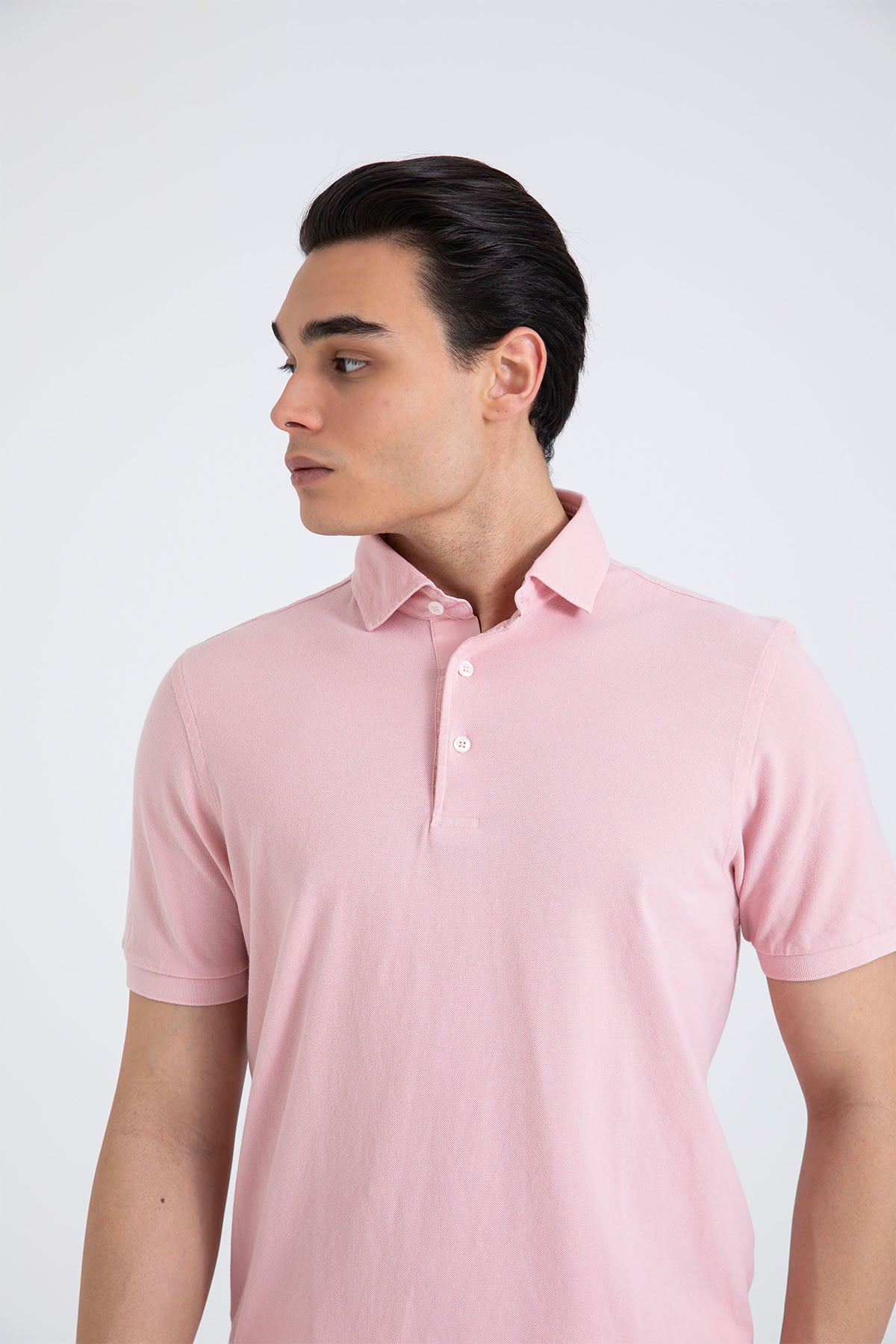 Gran Sasso Polo Yaka T-shirt-T-shirt-Libas