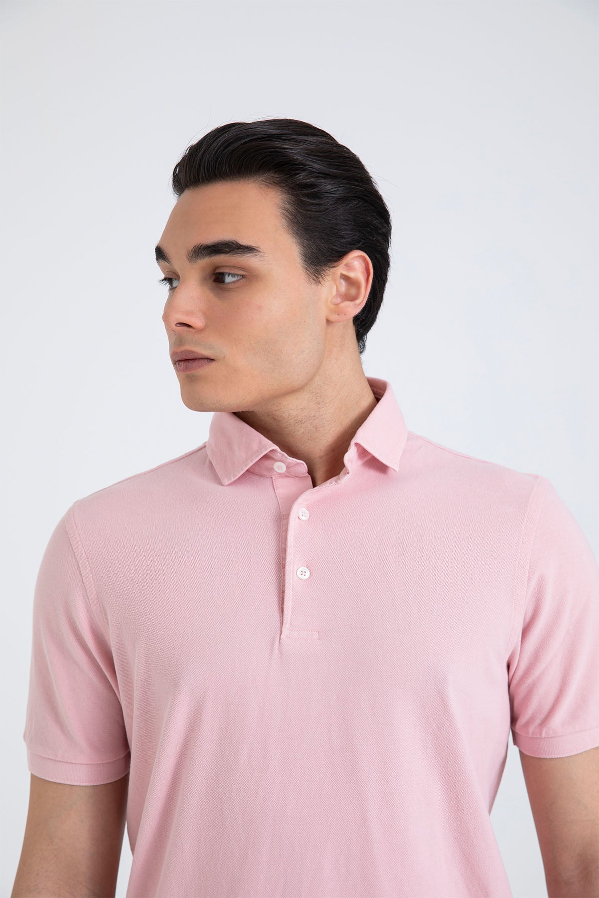 Gran Sasso Polo Yaka T-shirt-T-shirt-Libas