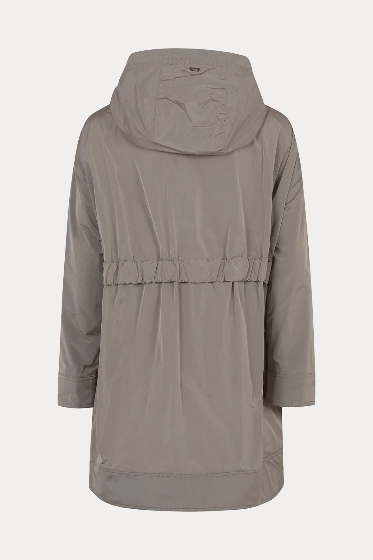 Herno Relaxed Fit Kapüşonlu Trençkot