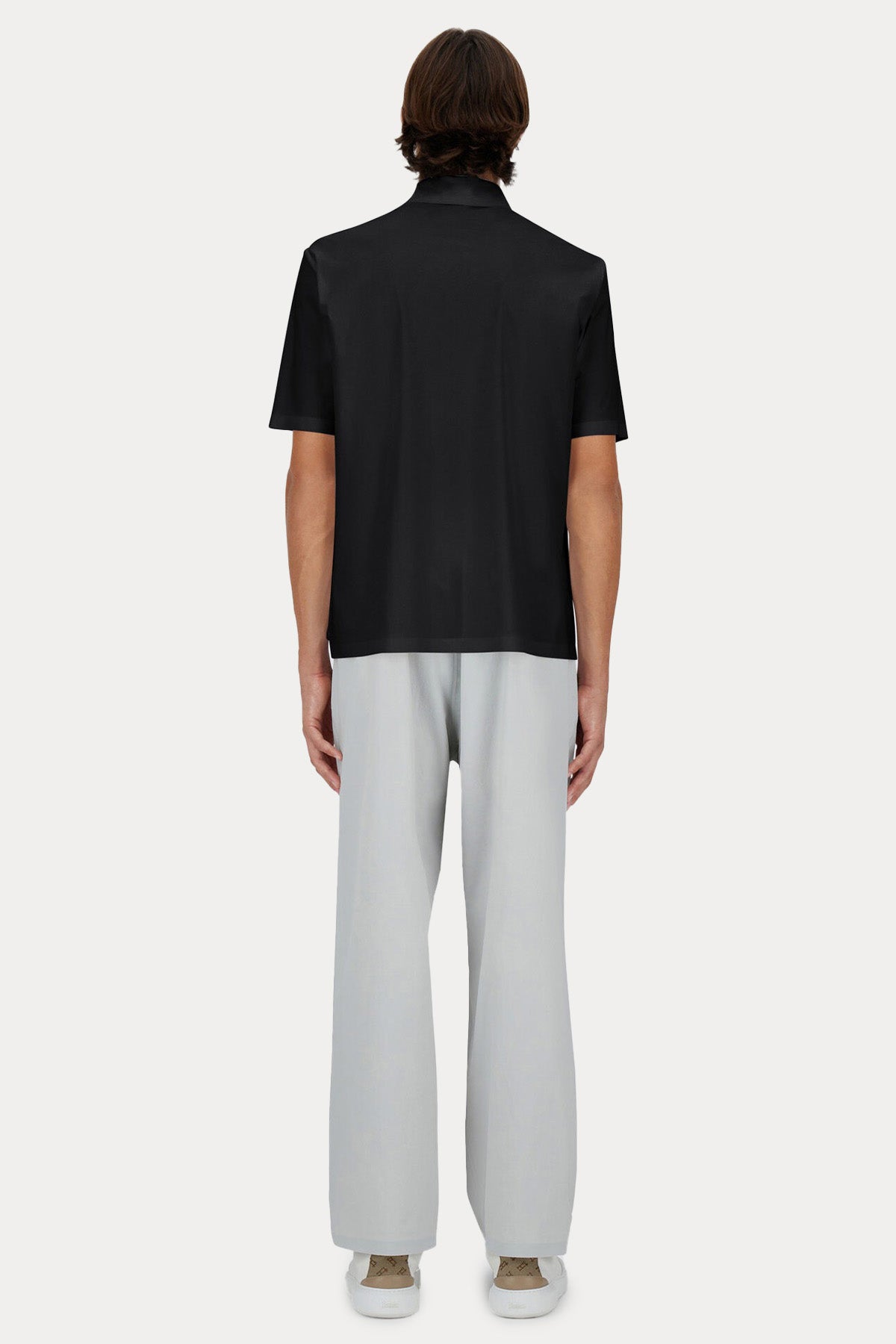 Herno Regular Fit Polo Yaka Streç T-shirt