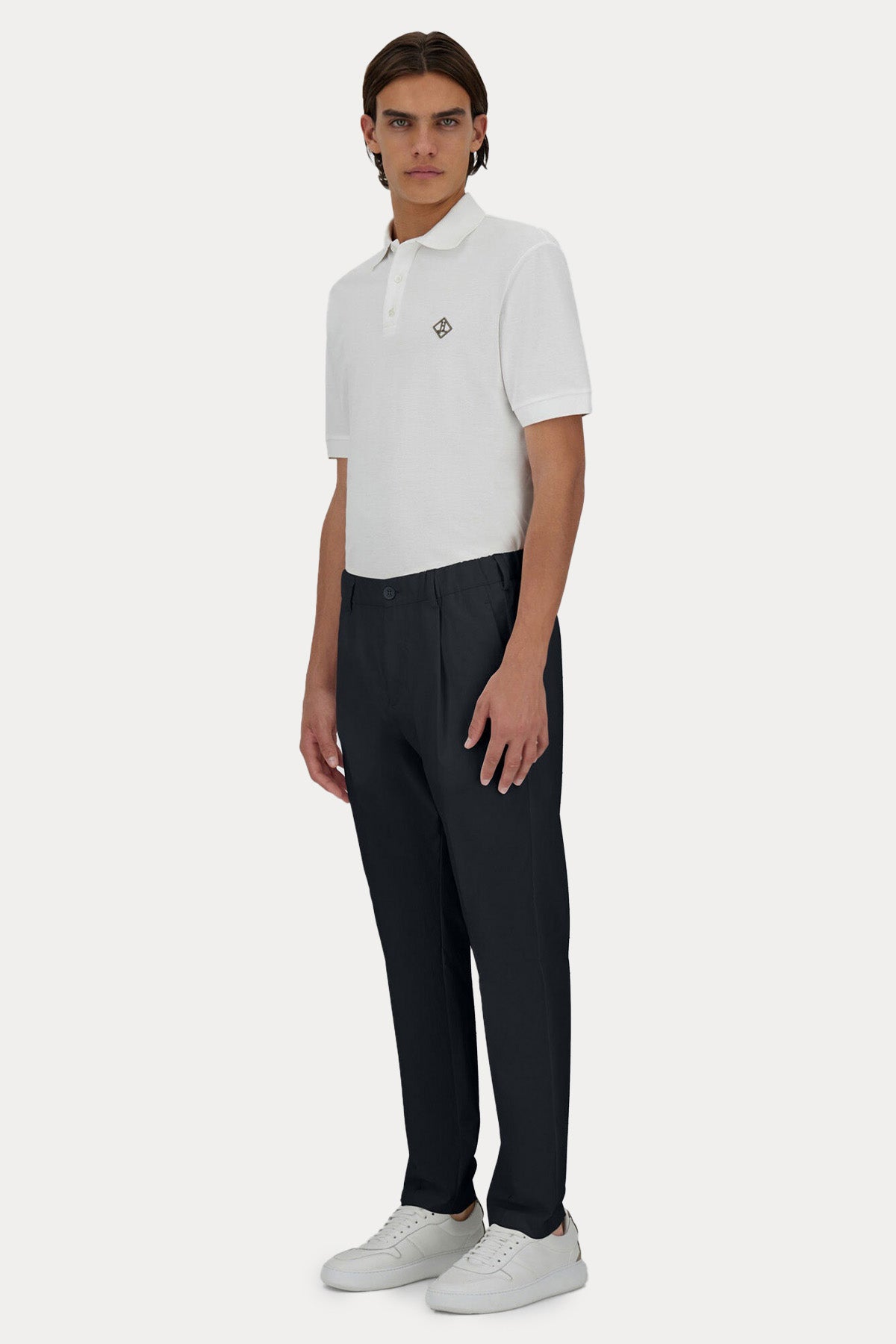 Herno Regular Fit Tek Pile Beli Lastikli Pantolon