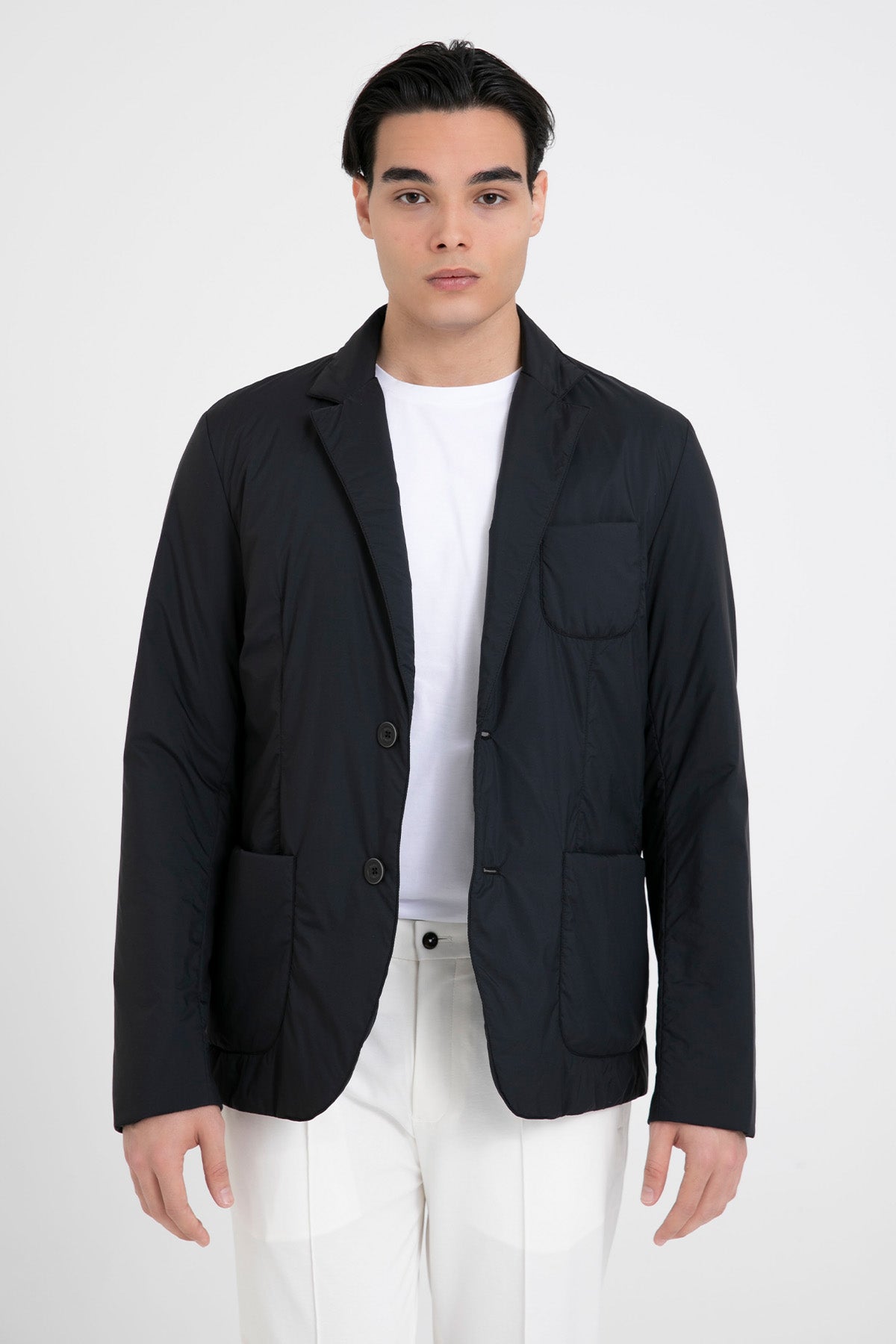 Herno Regular Fit Hafif Dolgulu Blazer Ceket