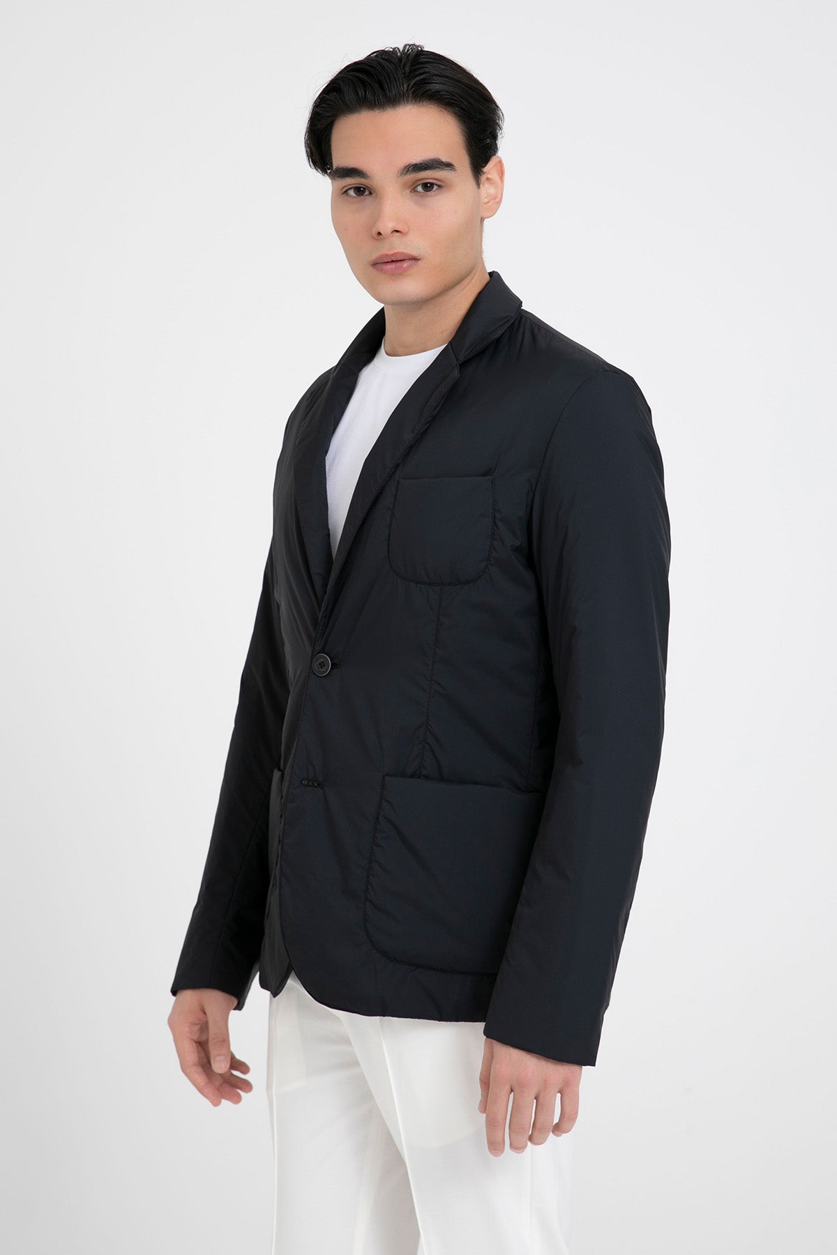 Herno Regular Fit Hafif Dolgulu Blazer Ceket