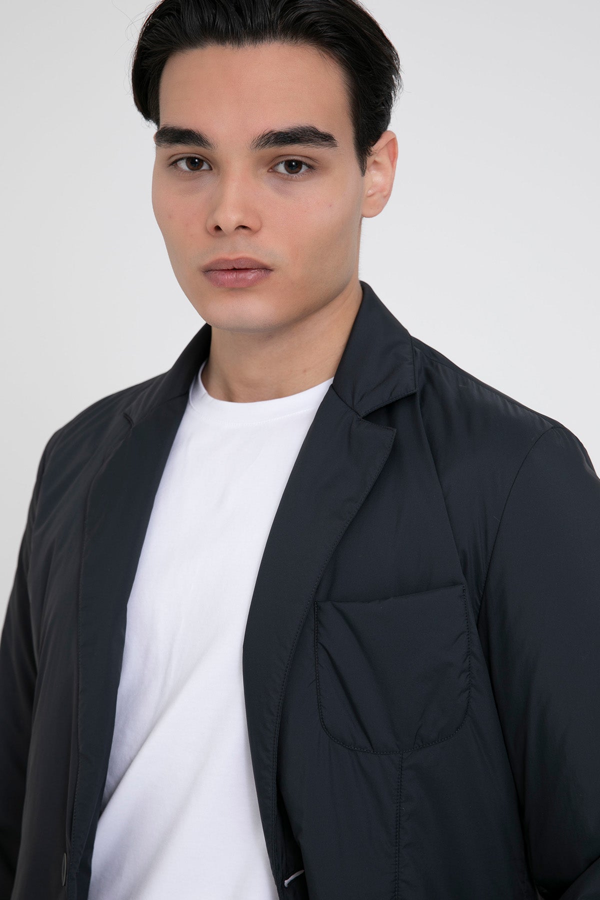 Herno Regular Fit Hafif Dolgulu Blazer Ceket