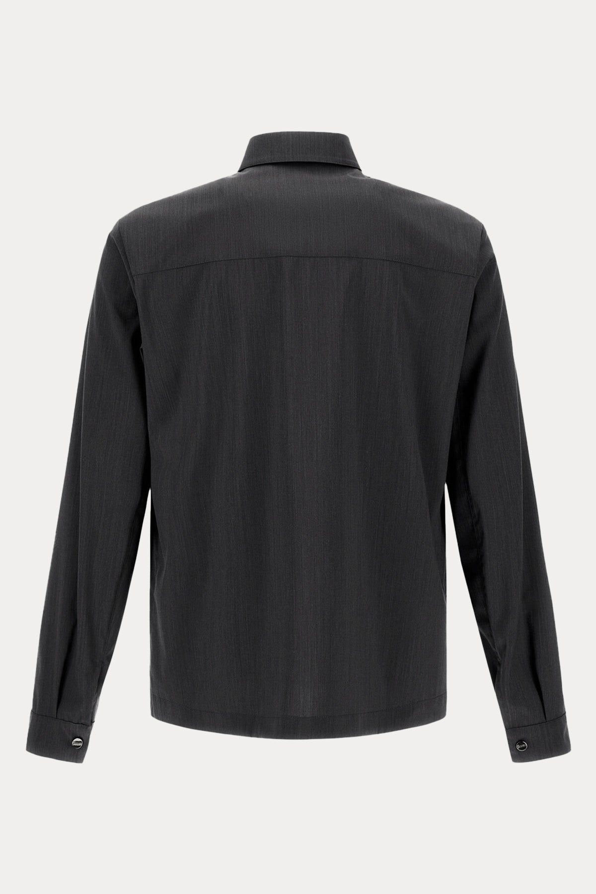 Herno Regular Fit Streç Yün Gömlek Ceket