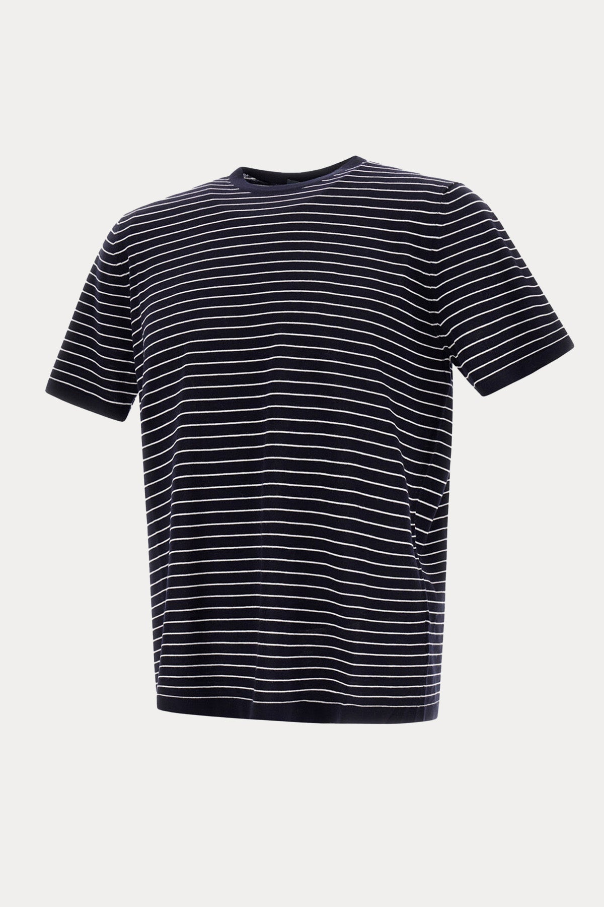 Herno Regular Fit Çizgili İnce Örgü Triko