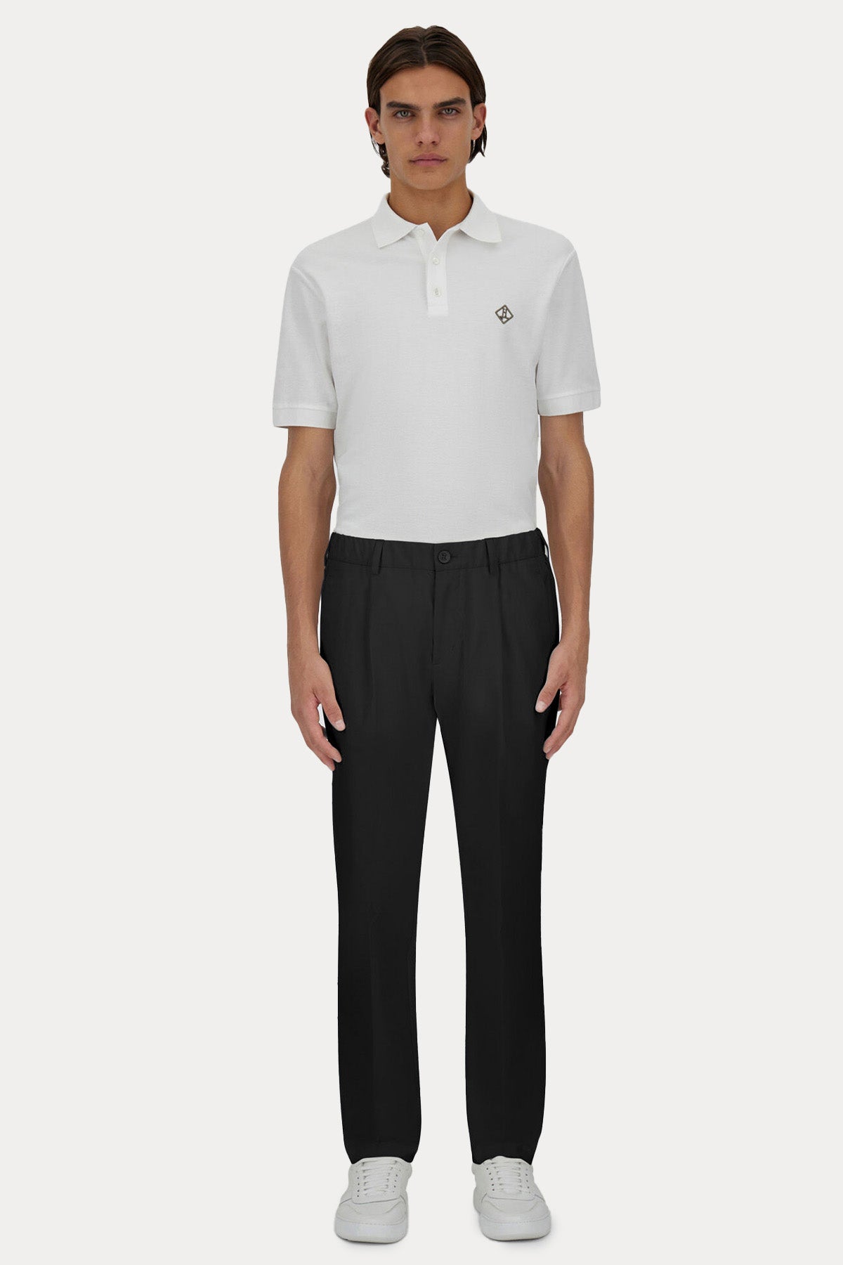 Herno Regular Fit Tek Pile Beli Lastikli Pantolon