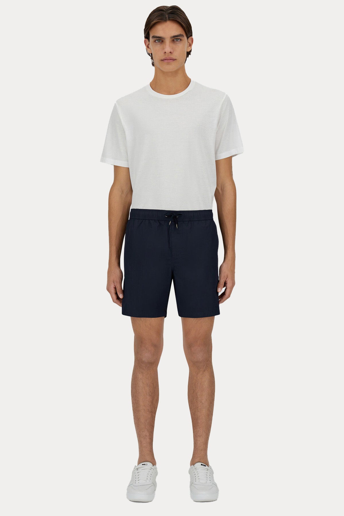 Herno Regular Fit Beli Lastikli Şort