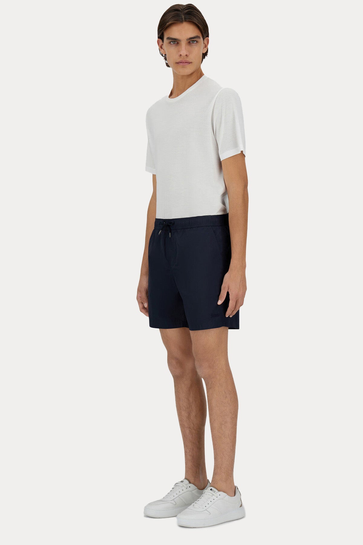 Herno Regular Fit Beli Lastikli Şort