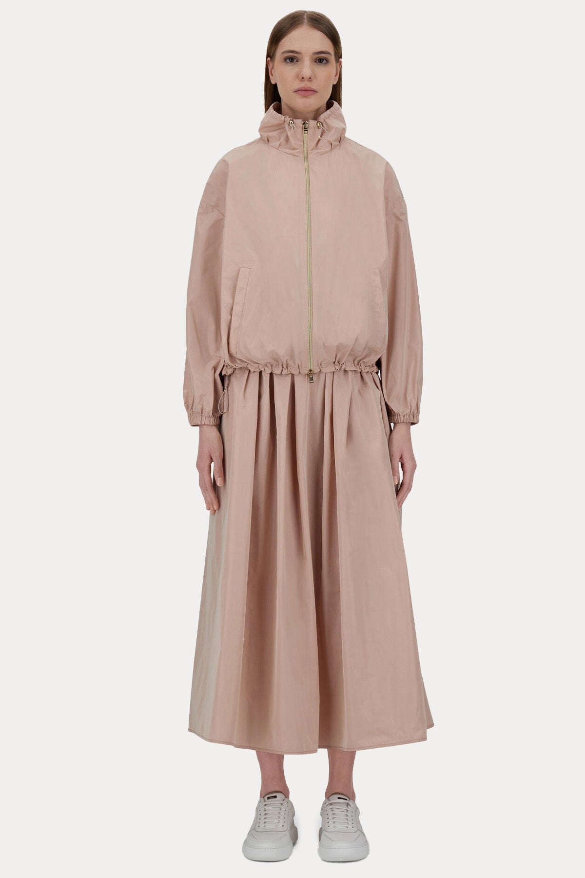 Herno Relaxed Fit Yakası Büzgülü Ceket-Ceket-Libas