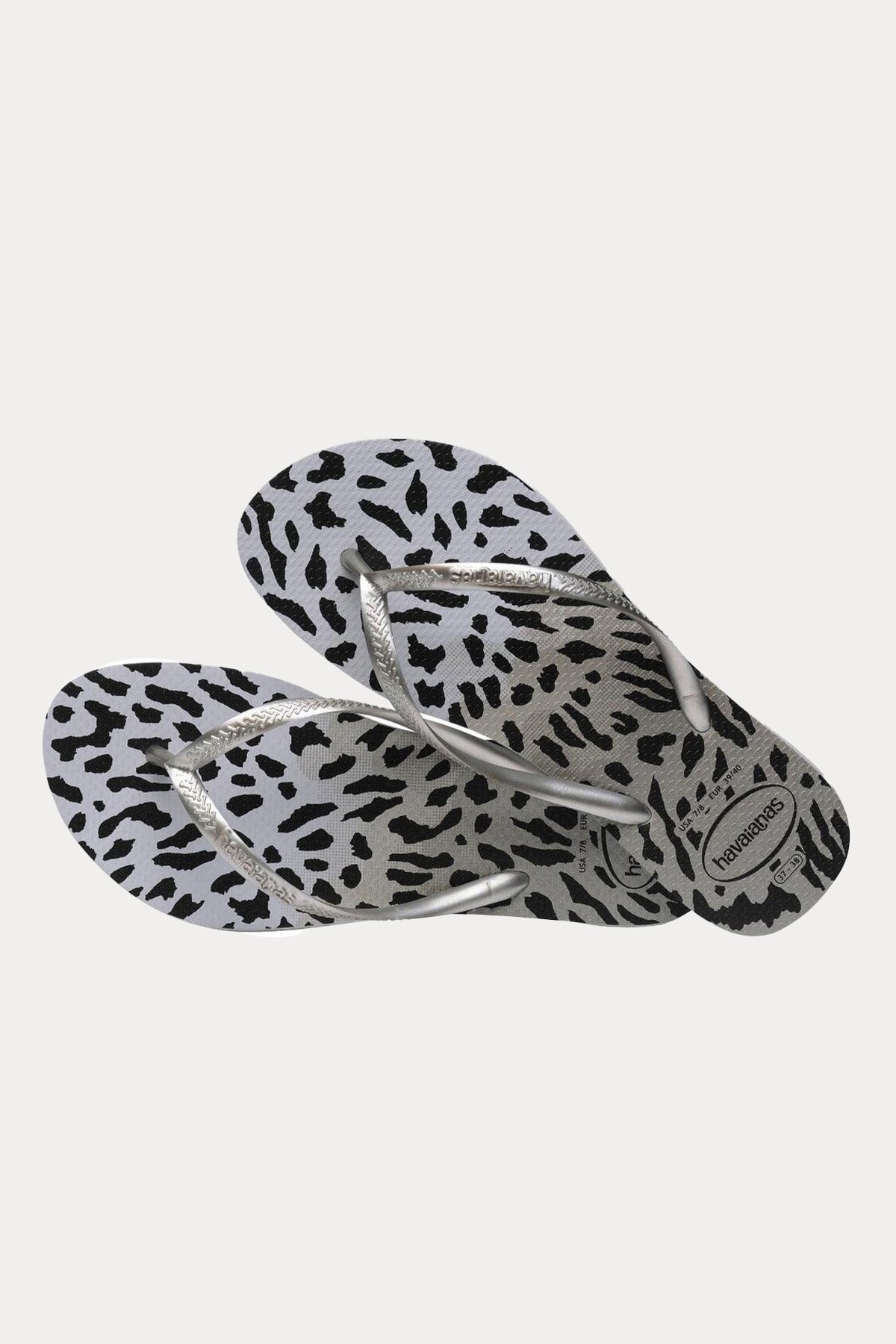 Havaianas Slim Animals Leopar Desenli Parmak Arası Terlik