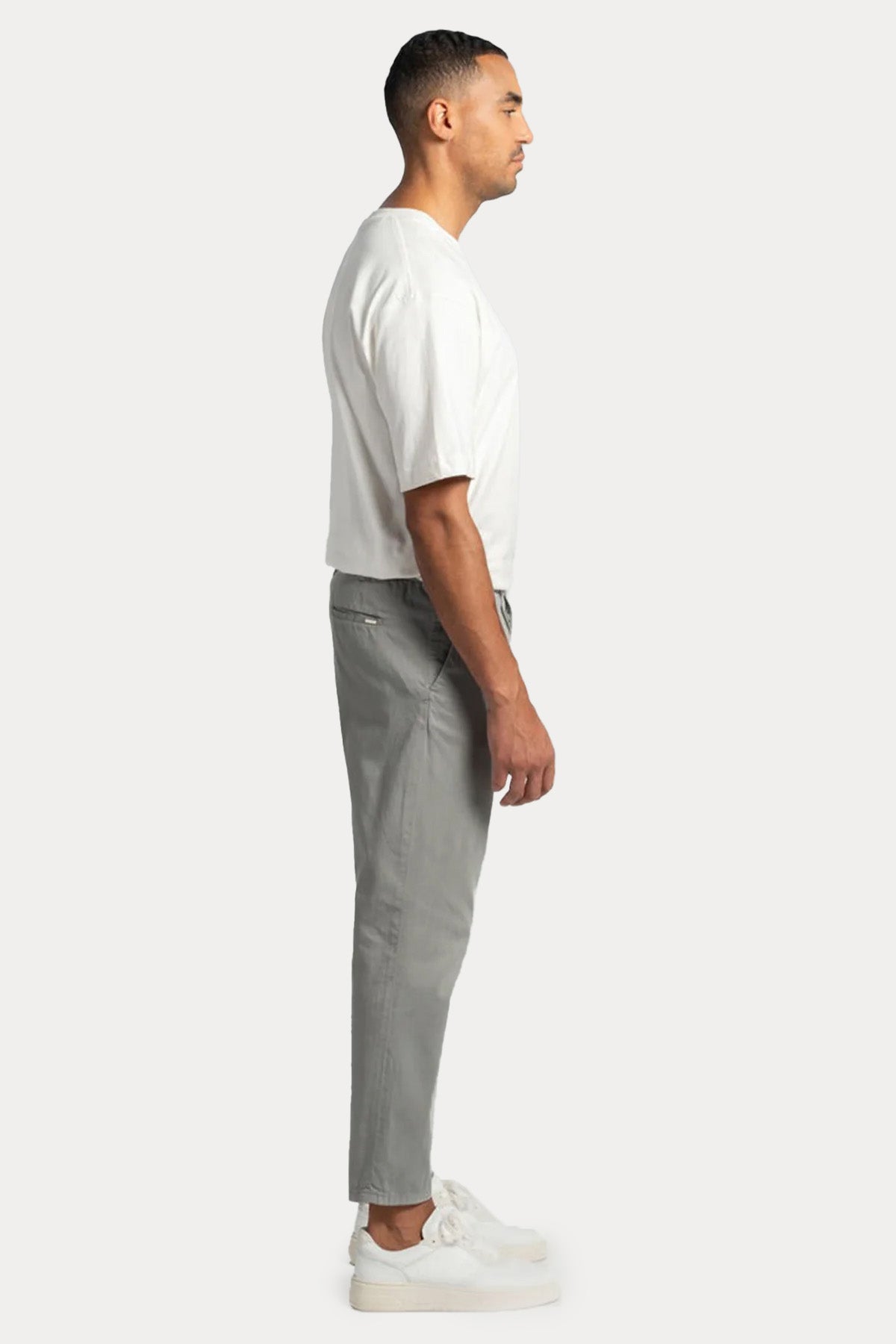 Goldgarn Hafen Cool Fit Tek Pile Beli Lastikli Yandan Cepli Pantolon-Pantolon-Libas