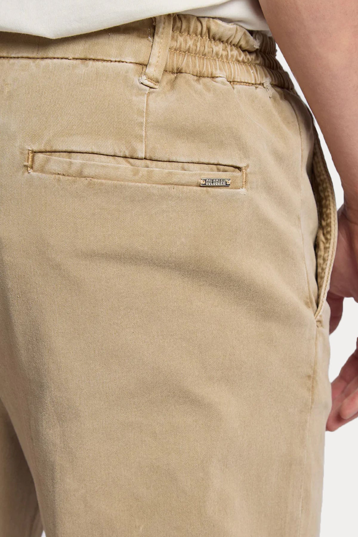 Goldgarn Hafen Cool Fit Tek Pile Beli Lastikli Pantolon-Pantolon-Libas