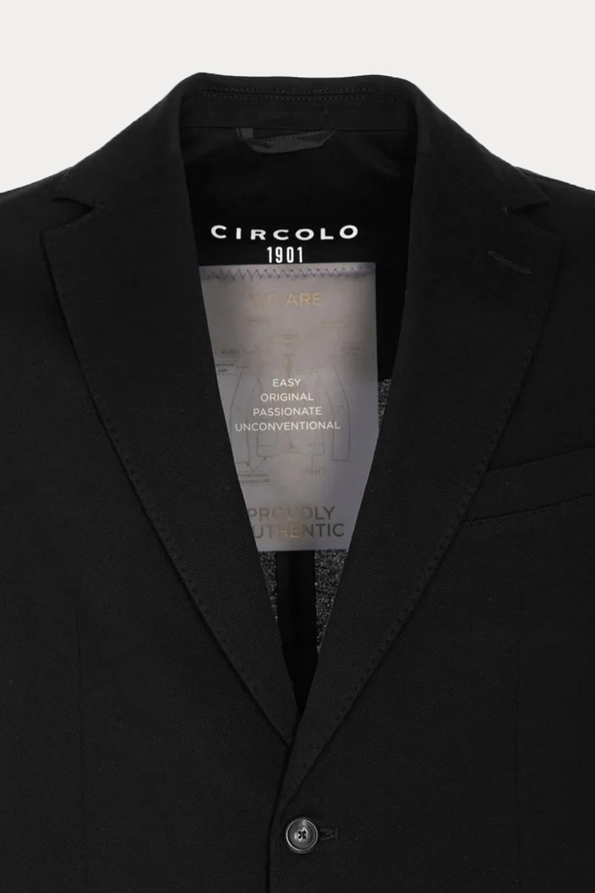 Circolo 1901 Spor Cepli Streç Blazer Ceket