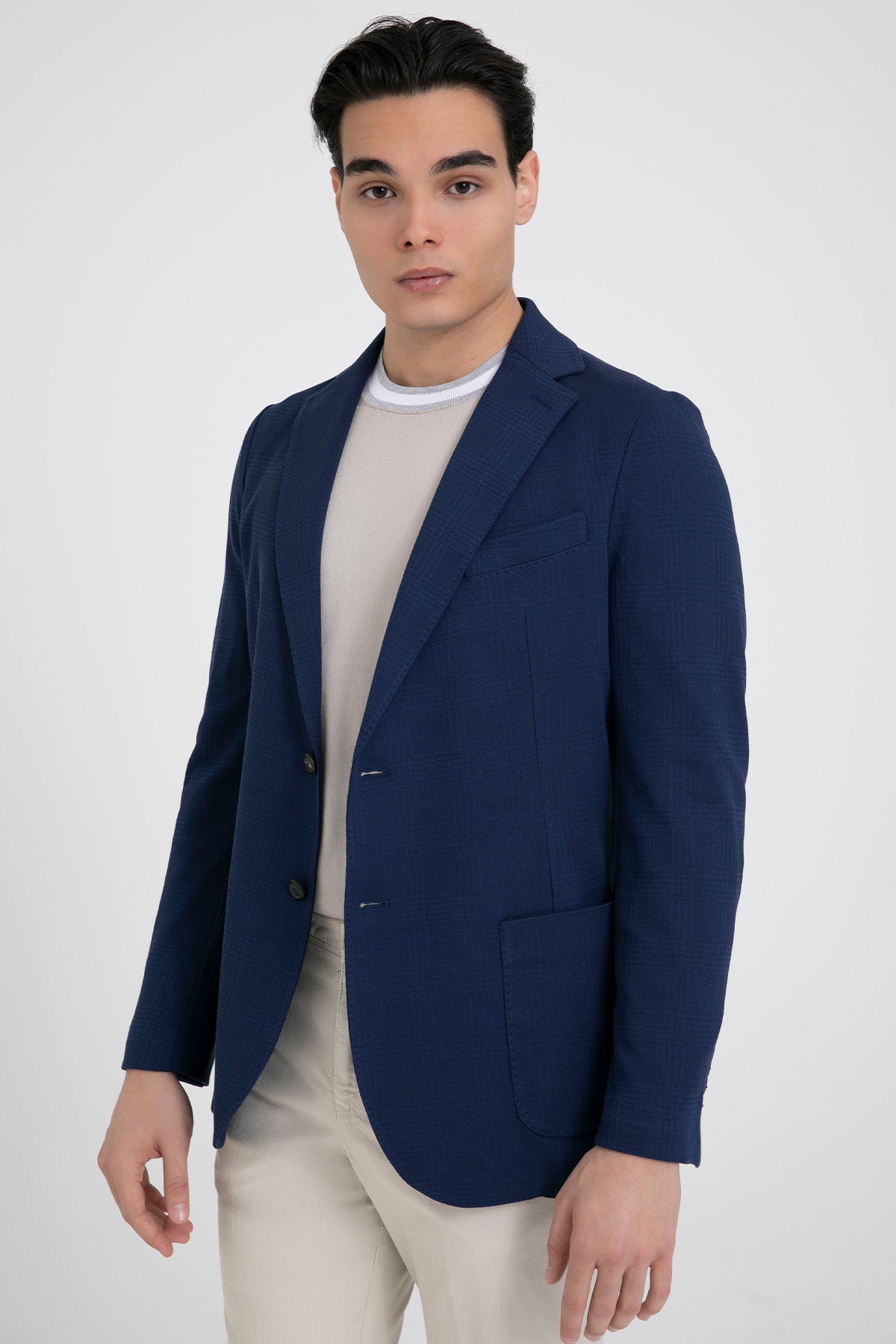 Circolo 1901 Spor Cepli Streç Blazer Ceket