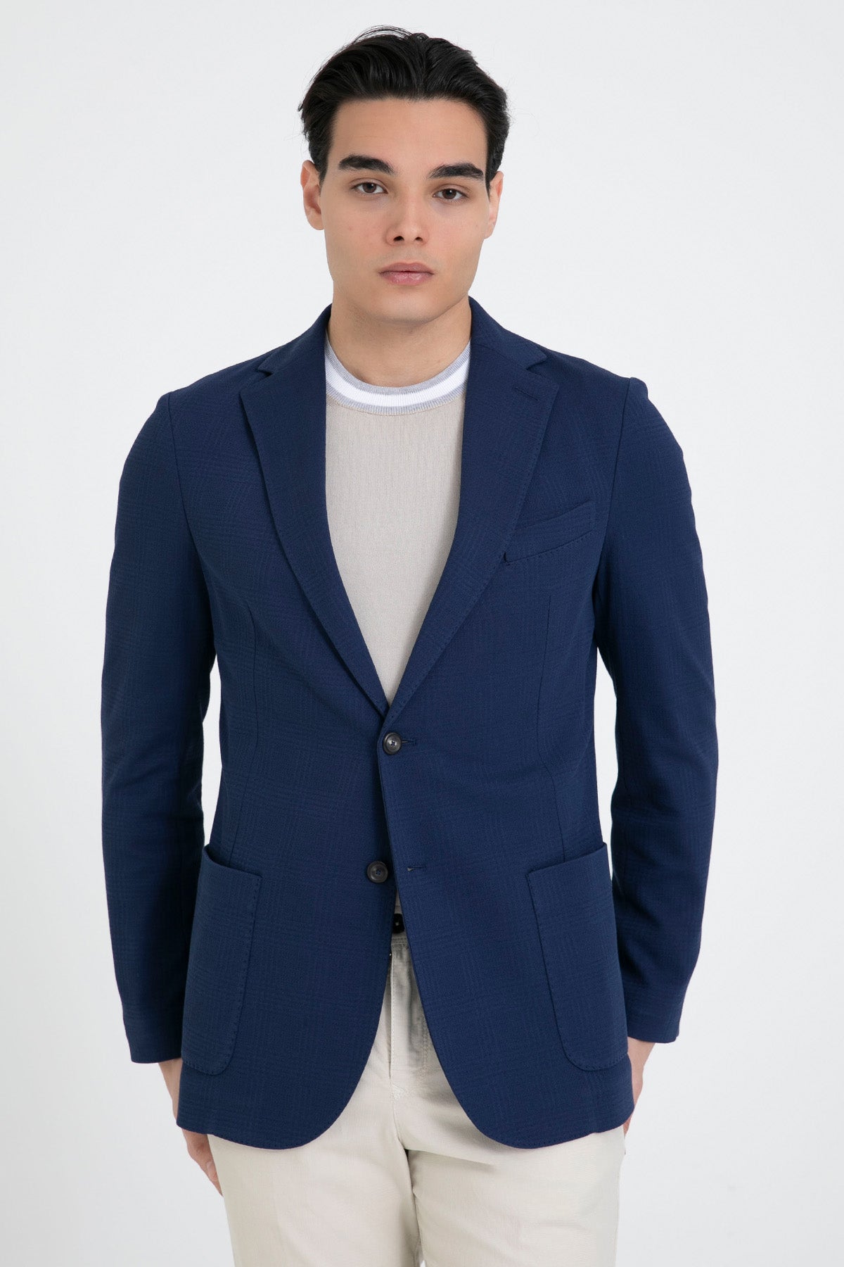 Circolo 1901 Spor Cepli Streç Blazer Ceket