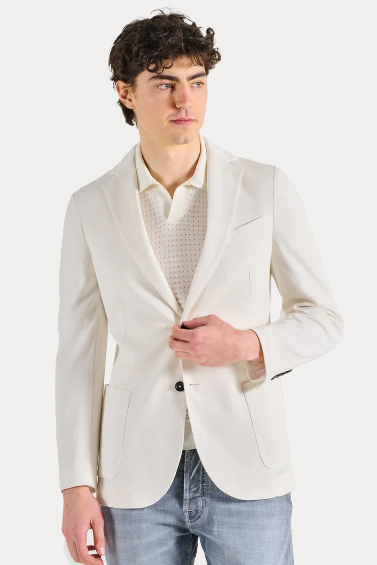 Circolo 1901 Spor Cepli Streç Blazer Ceket