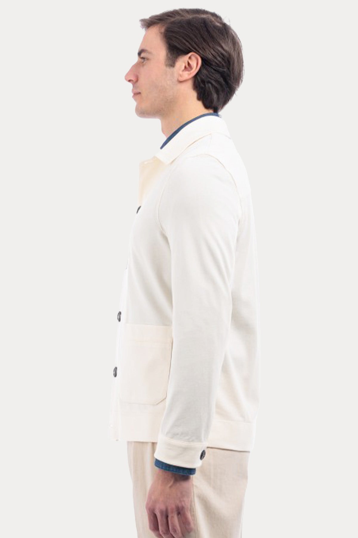 Circolo 1901 Spor Cepli Örgü Streç Ceket