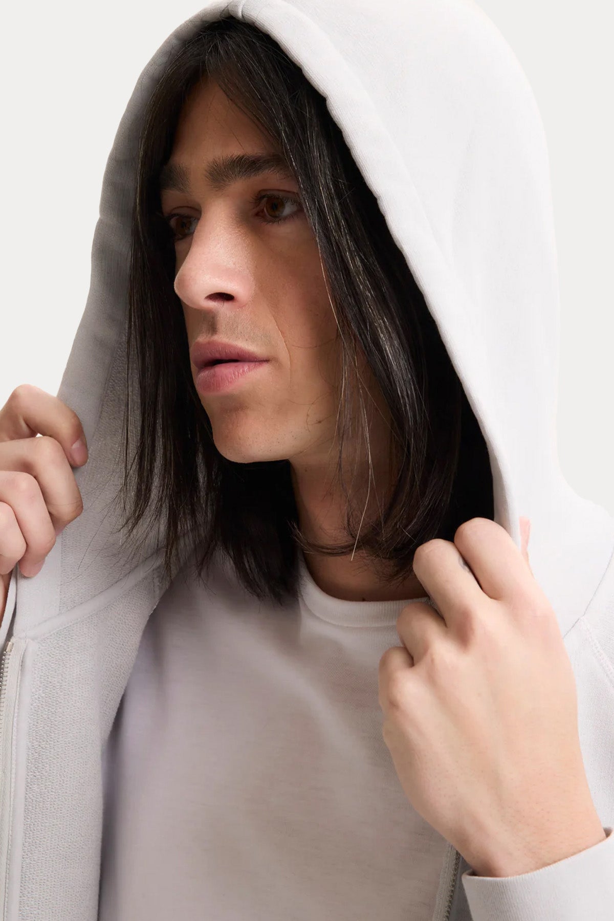 Majestic Relaxed Fit Kapüşonlu Sweatshirt Ceket