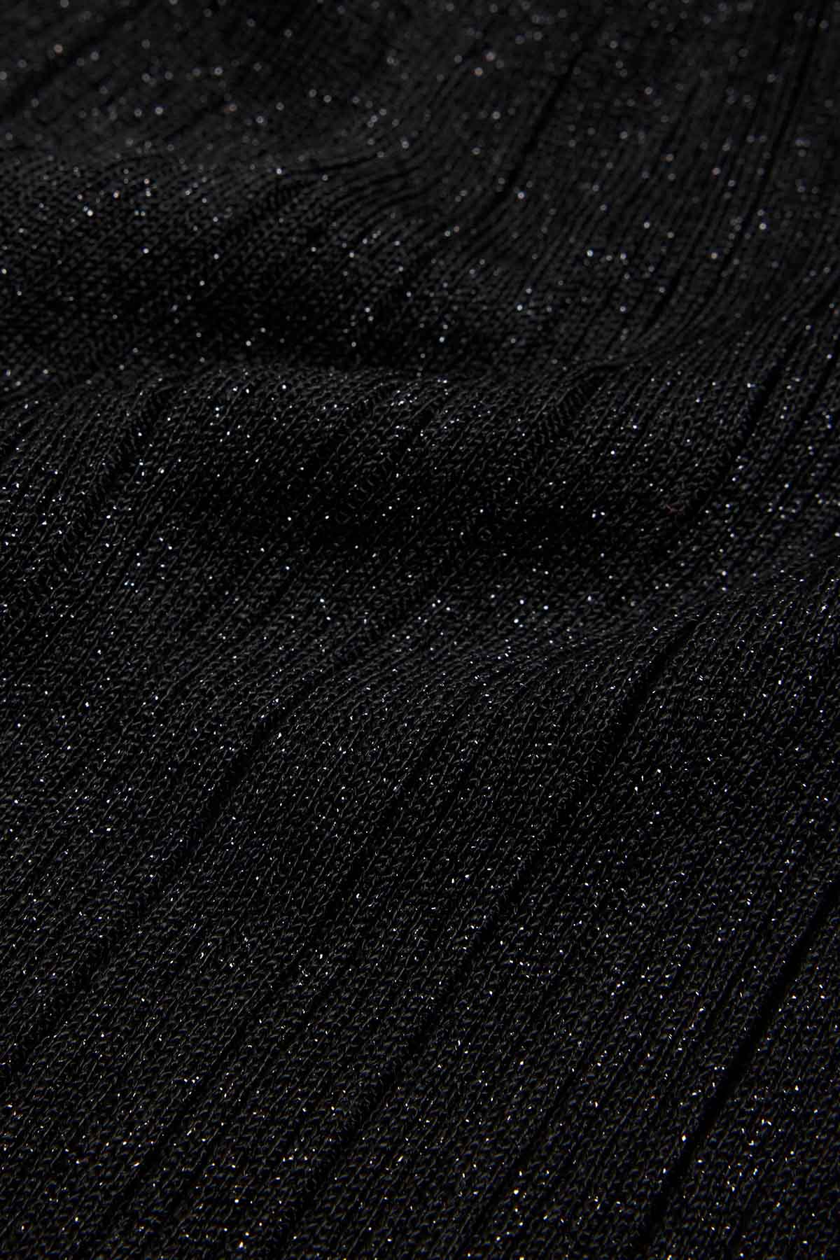 Majestic İnce Örgü Askılı Bluz