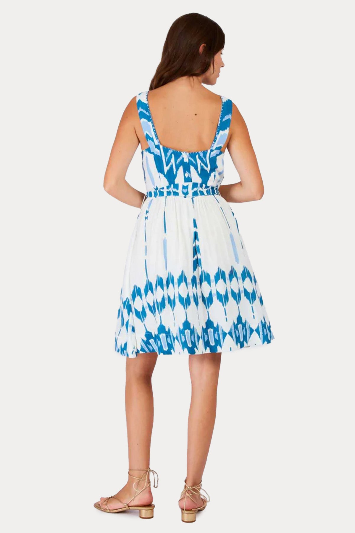 Rene Derhy Pyrenees Kuşaklı Mini Elbise