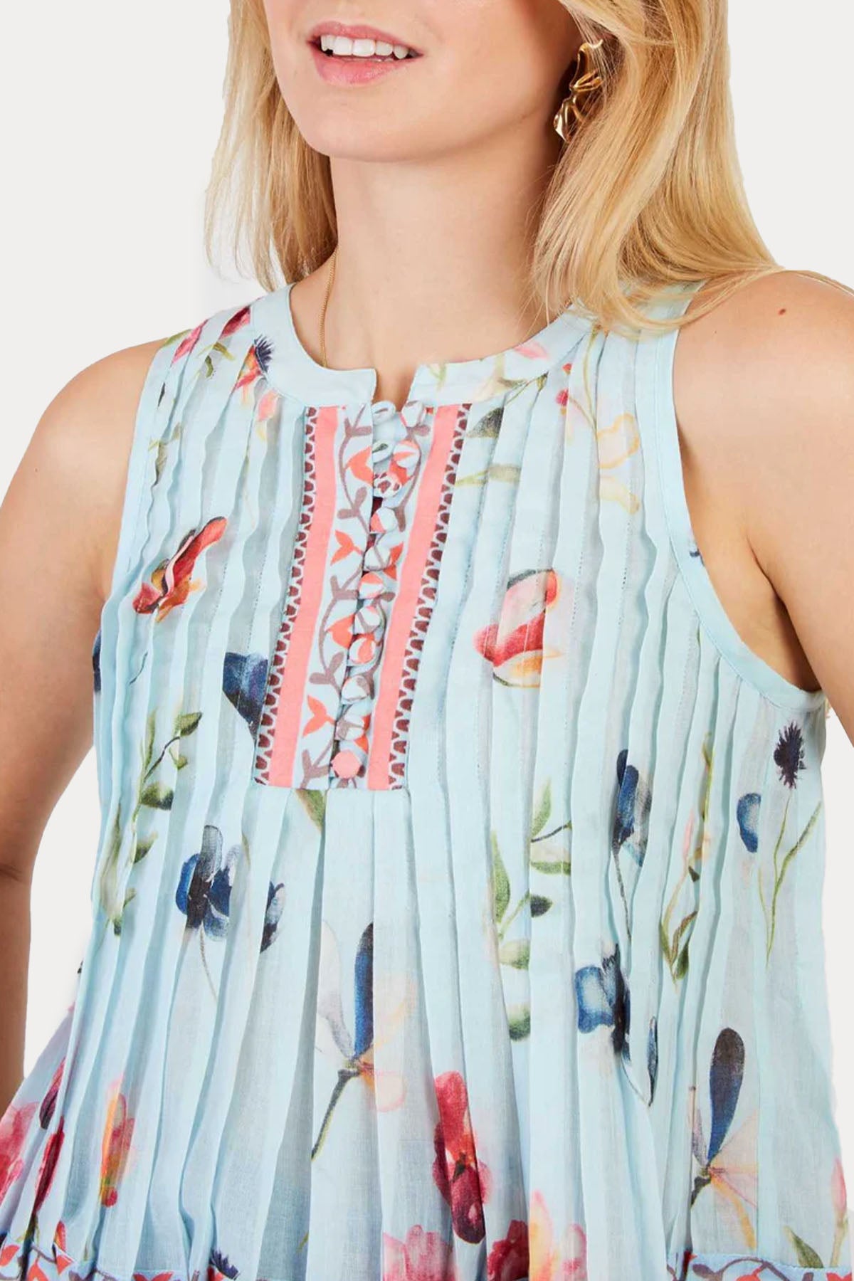 Rene Derhy Lindsey Pileli Bluz