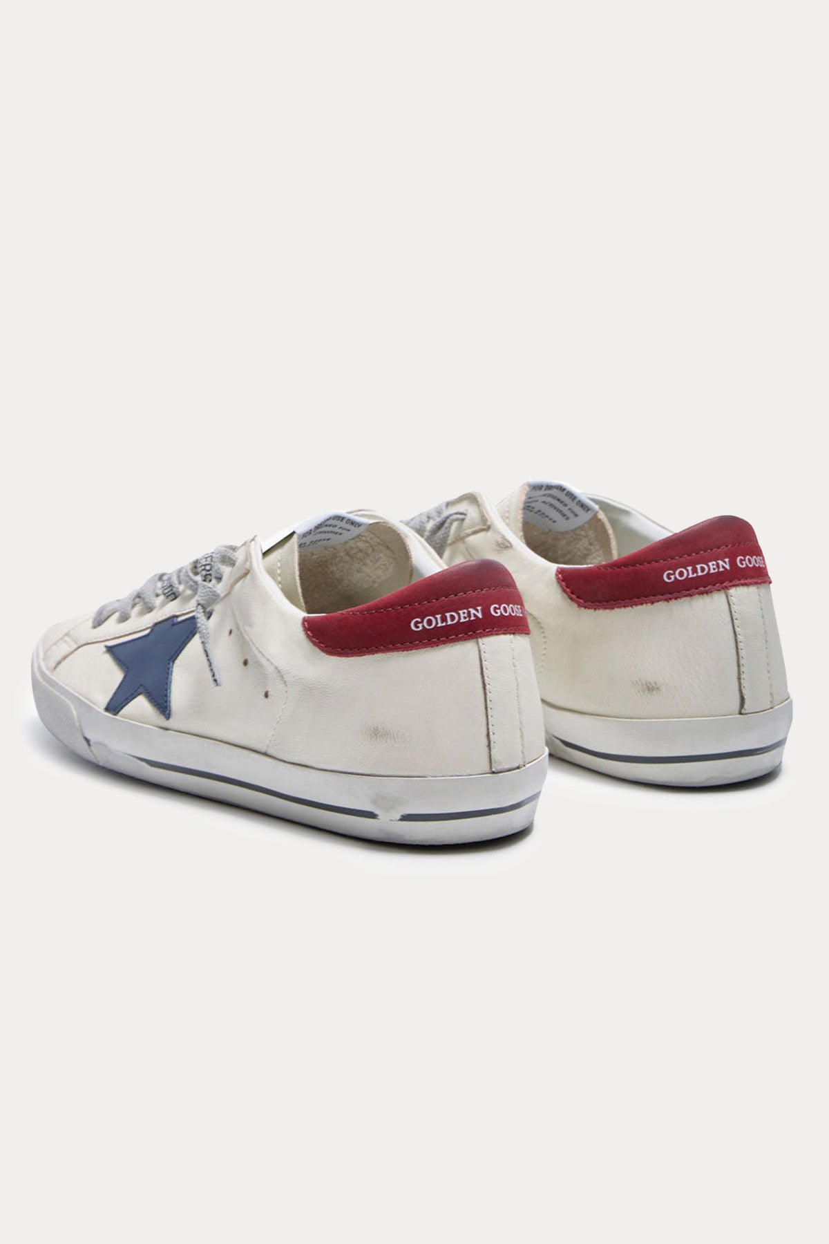 Golden Goose Super-Star Deri Sneaker Ayakkabı-Ayakkabı-Libas