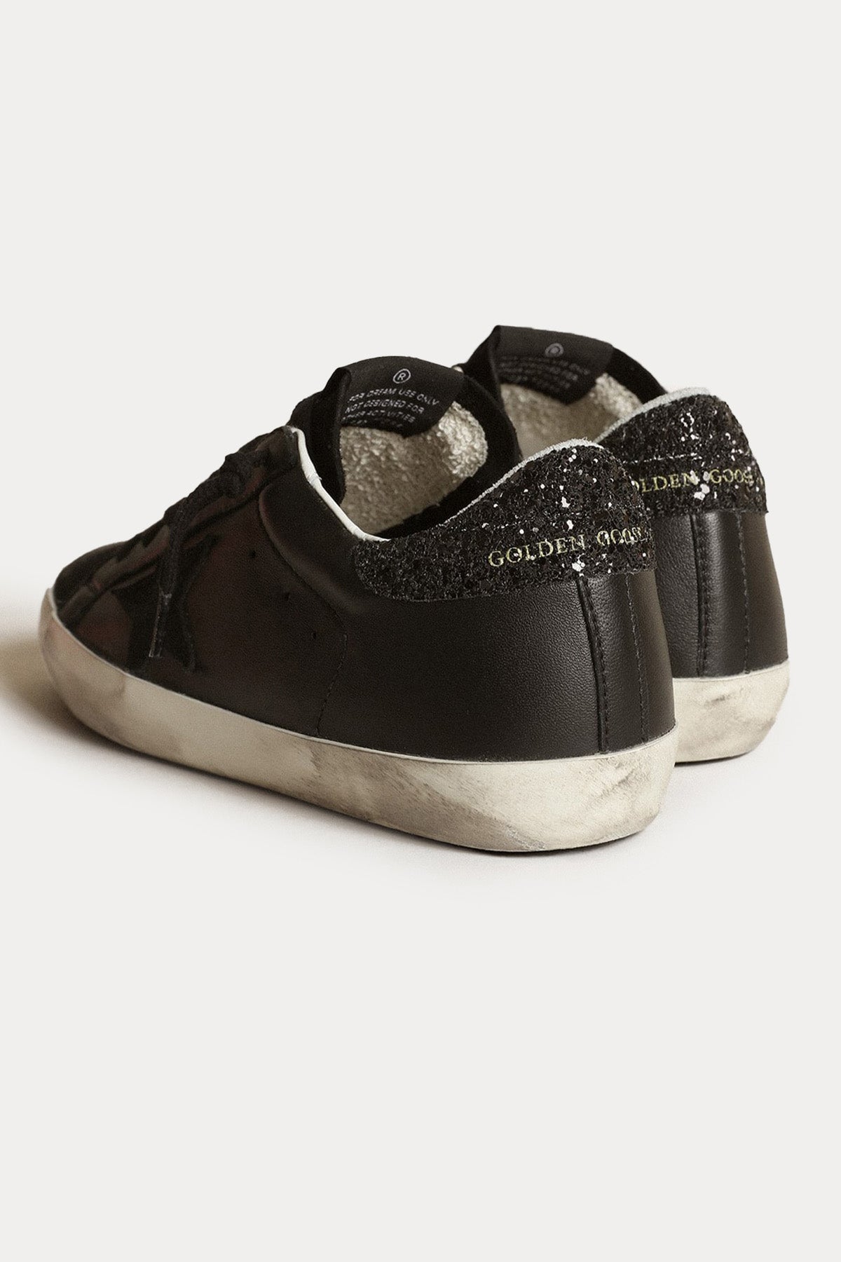 Golden Goose Super-Star Payetli Deri Sneaker Ayakkabı