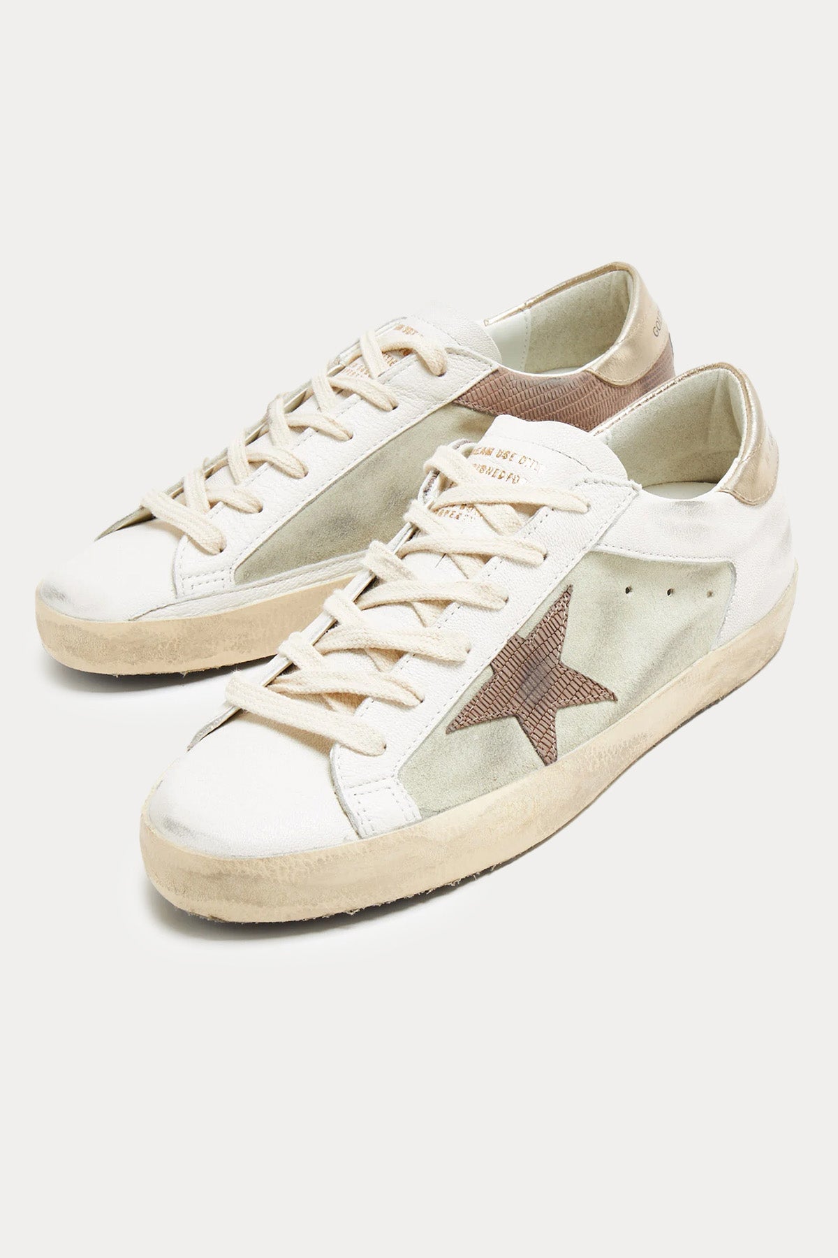 Golden Goose Super-Star Nubuk Deri Sneaker Ayakkabı