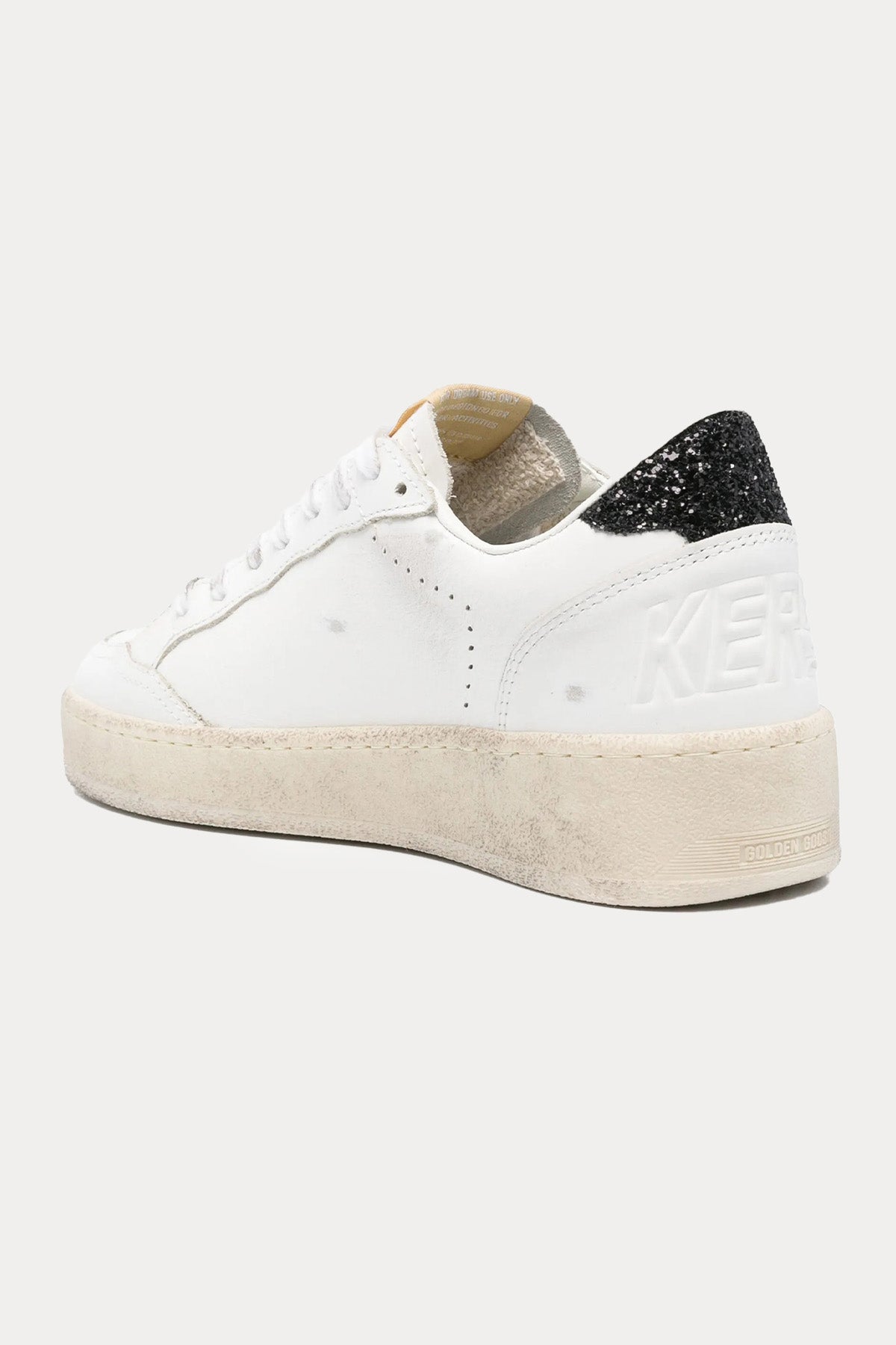 Golden Goose Ball-Star Payetli Deri Sneaker Ayakkabı